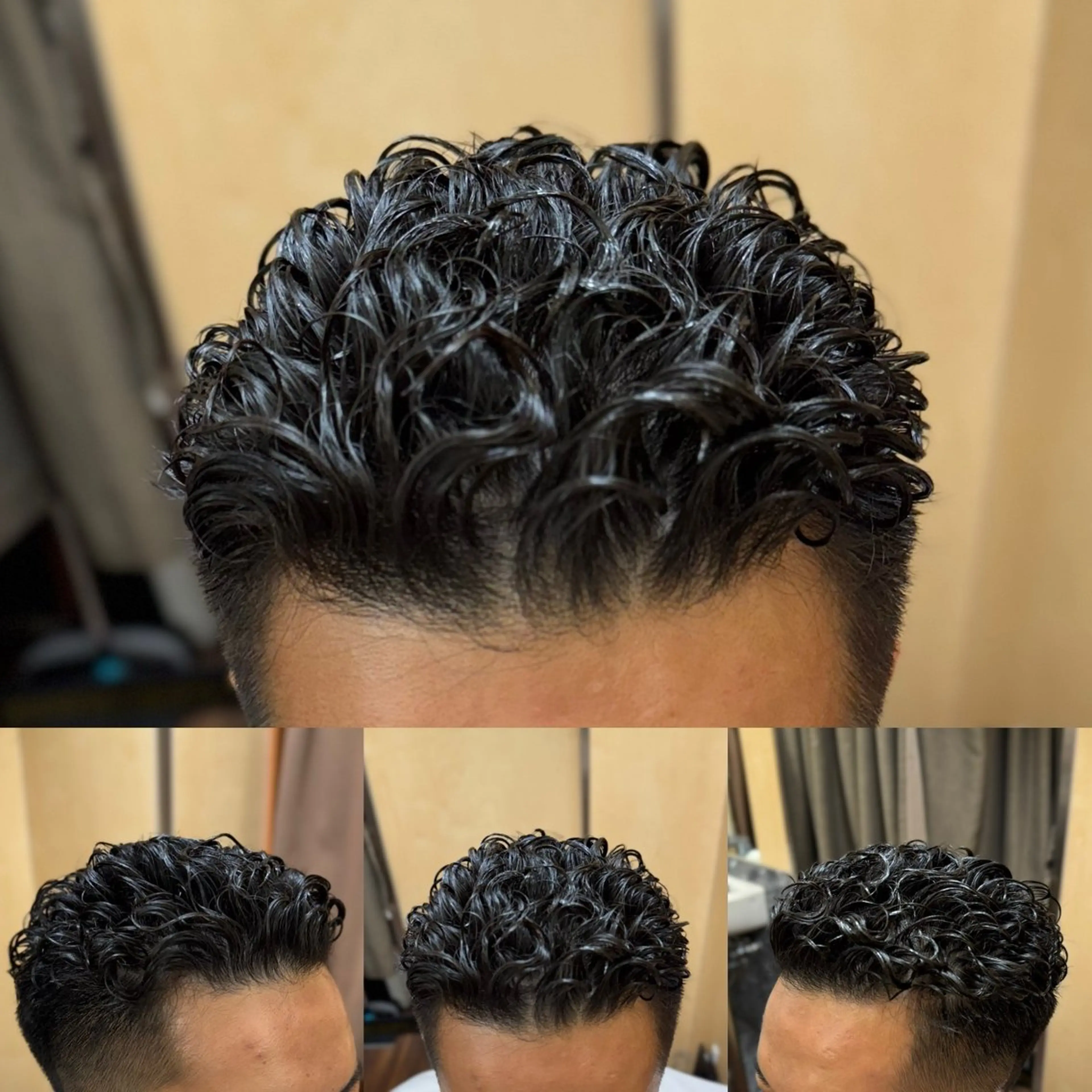 パーマ 阿賀 佑季のヘアスタイル