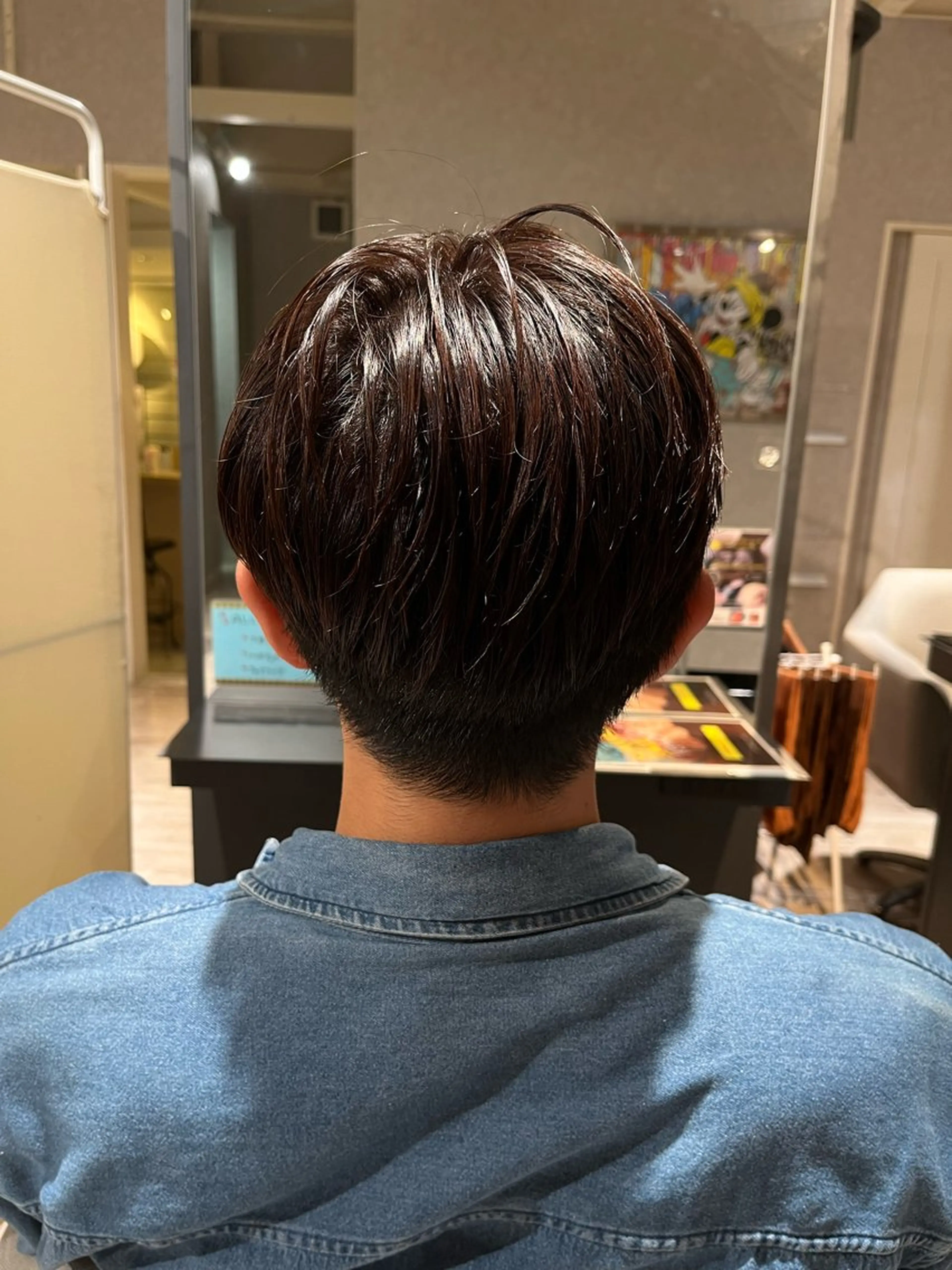 メンズ ヘアカラー 辻 瑛大のヘアスタイル