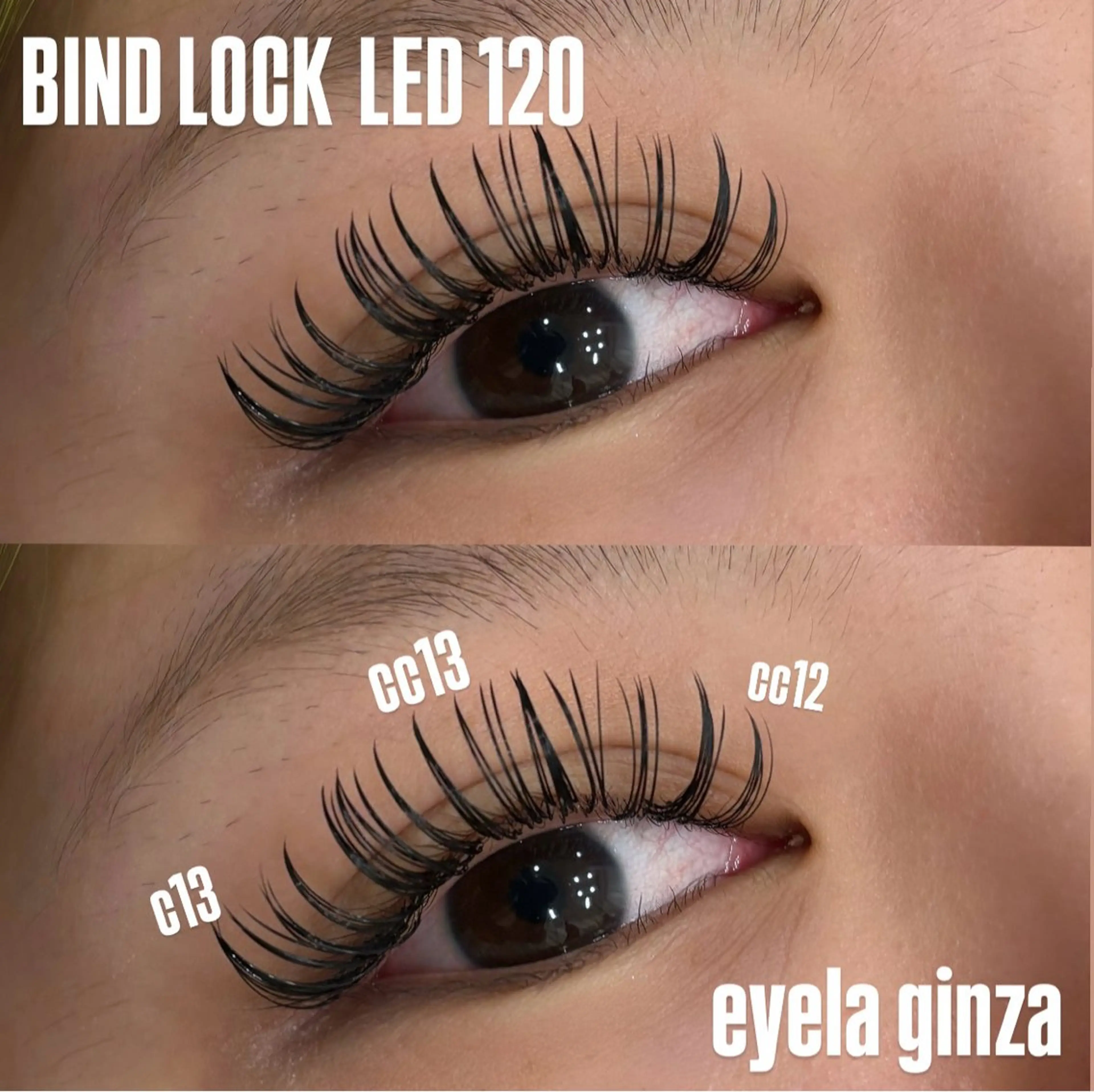 マツエク・マツパ EYELA maho 銀座のマツエク・マツパデザイン