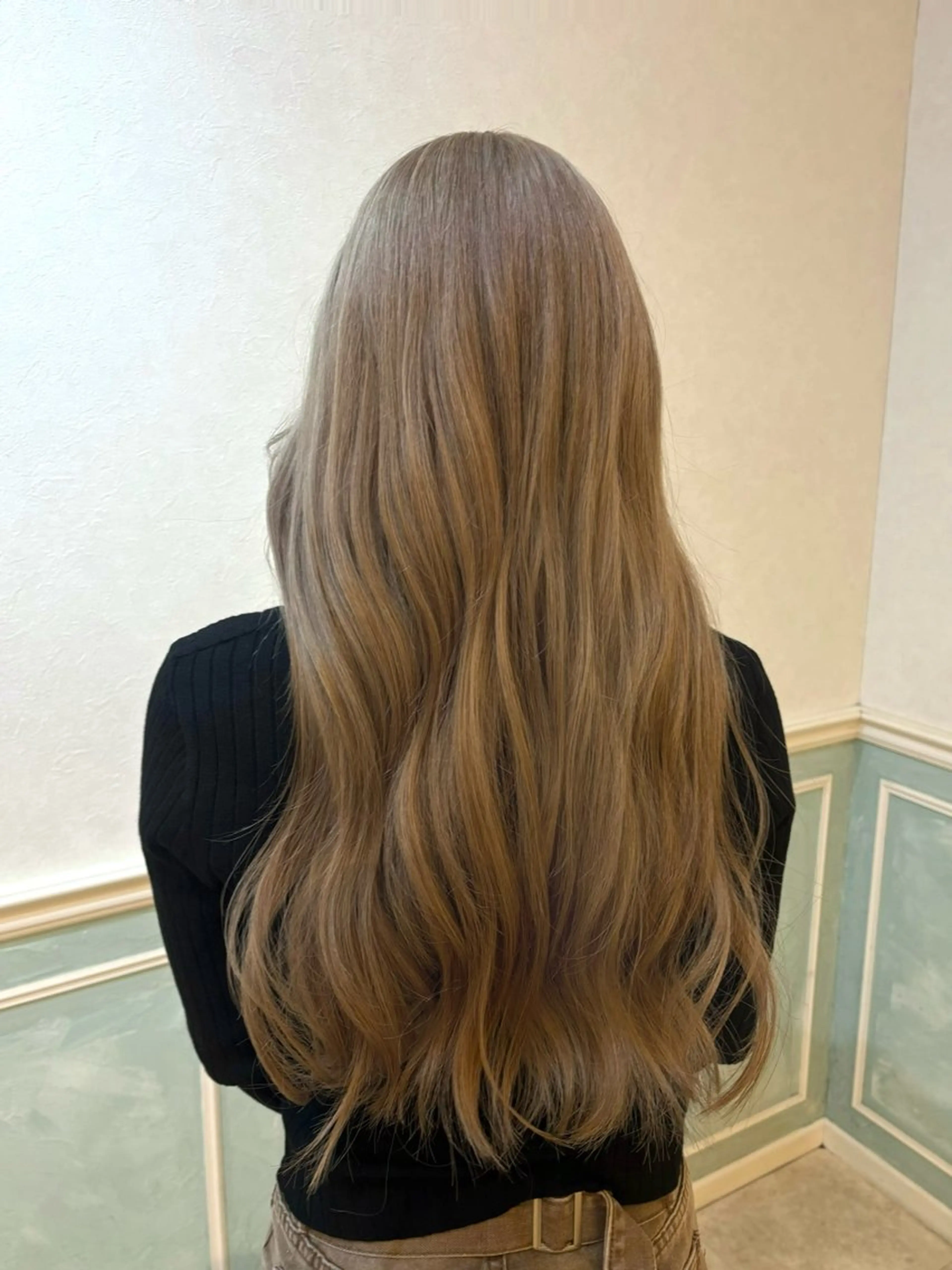 ロング カラー 艶感暖色カラー🥀/ レイヤー / れいかのヘアスタイル