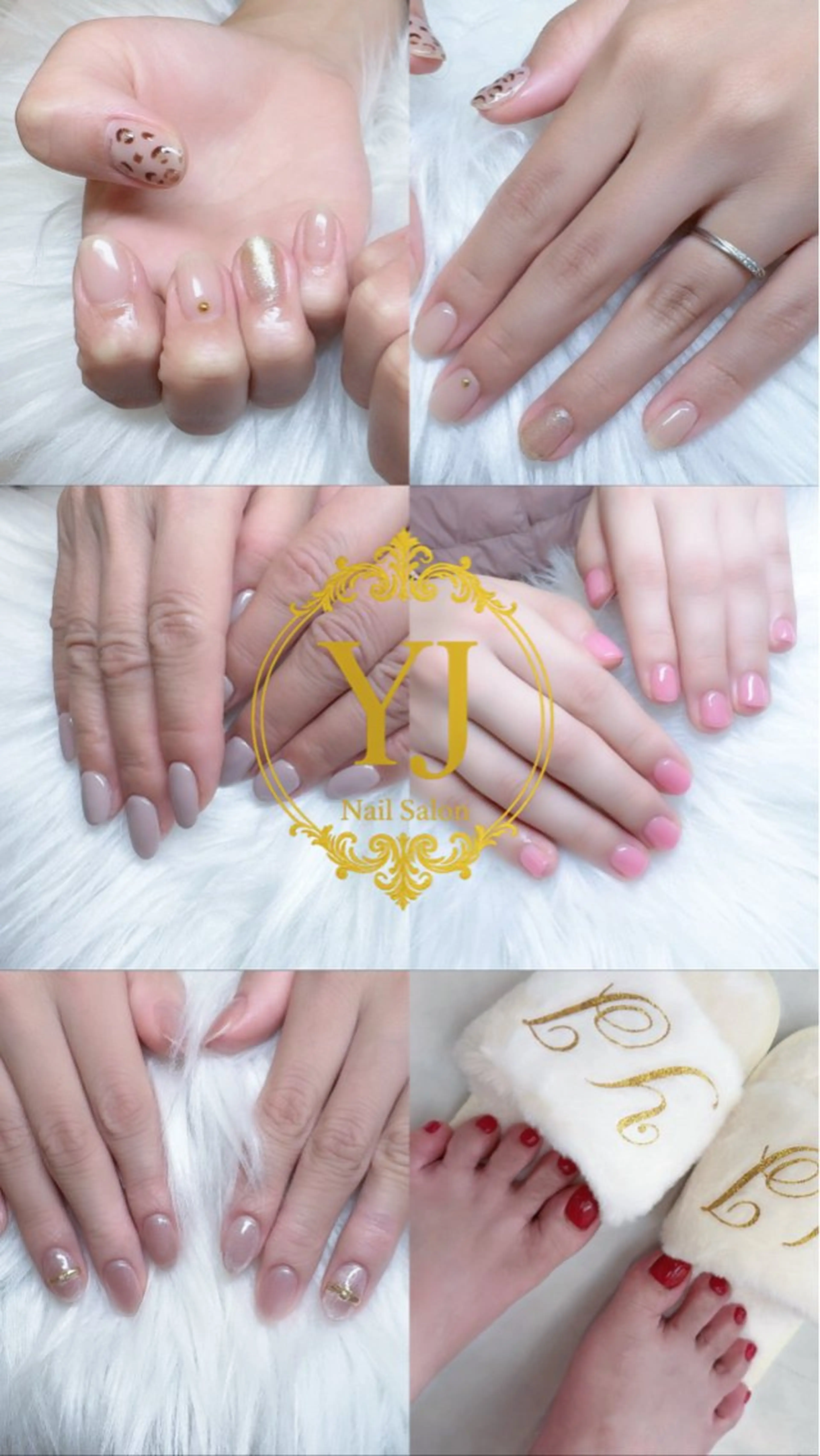 ネイル シンプルネイル YJ Nail Yumiのネイルデザイン