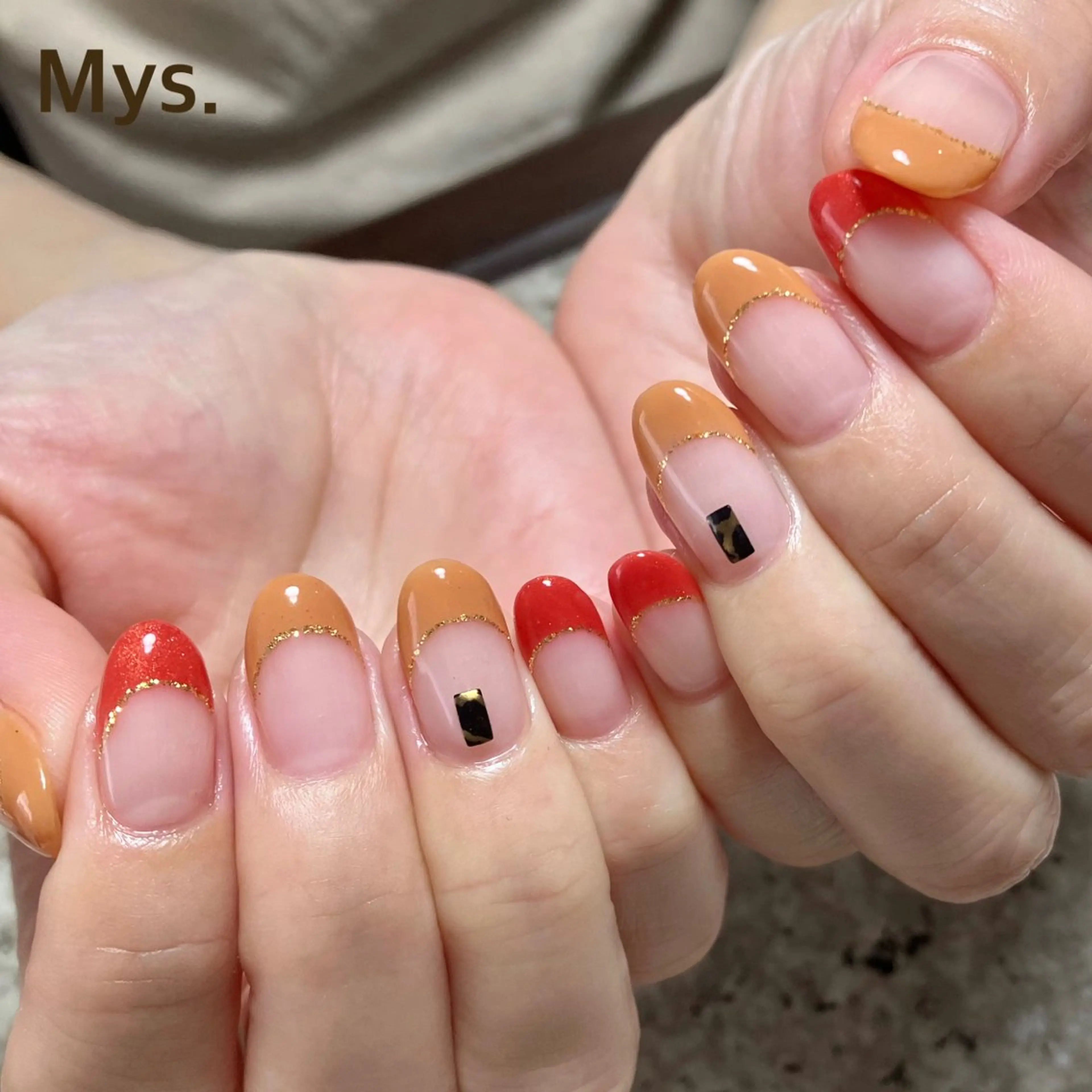 ネイル ハンドネイル Mys. 三上紗紀のネイルデザイン