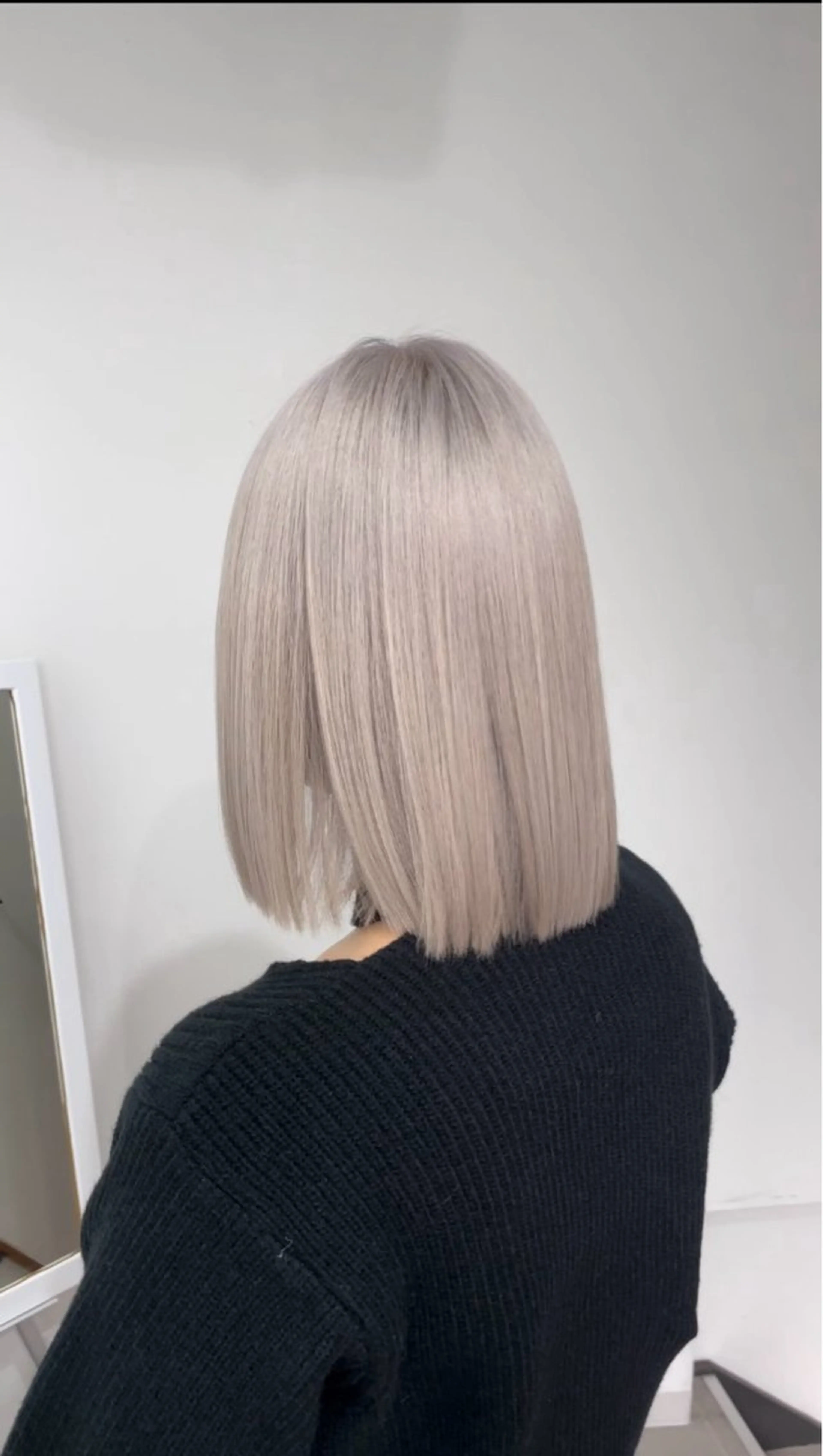 ミディアム 渡邉 怜のヘアスタイル