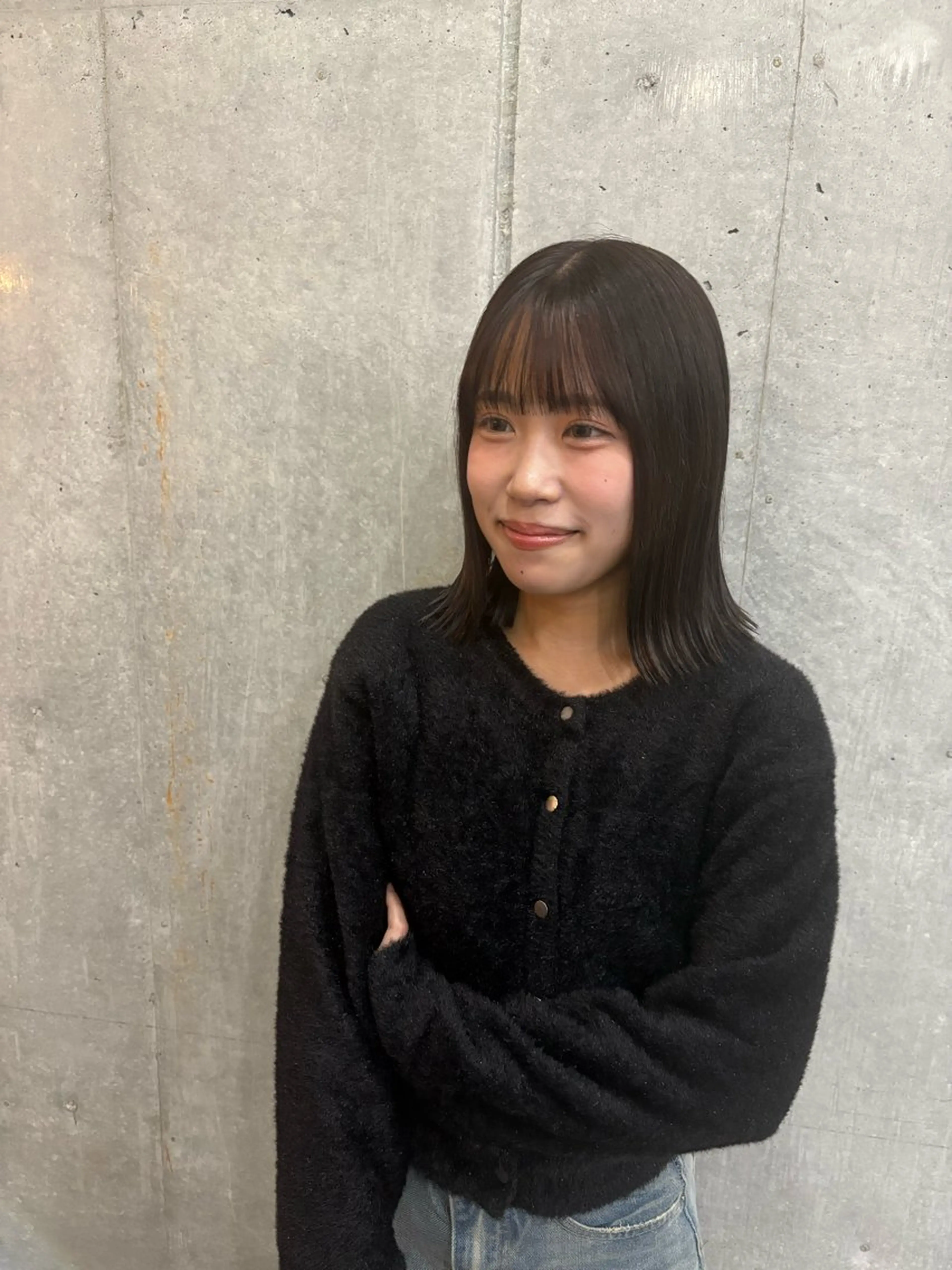 ミディアム 矢野 達也のヘアスタイル