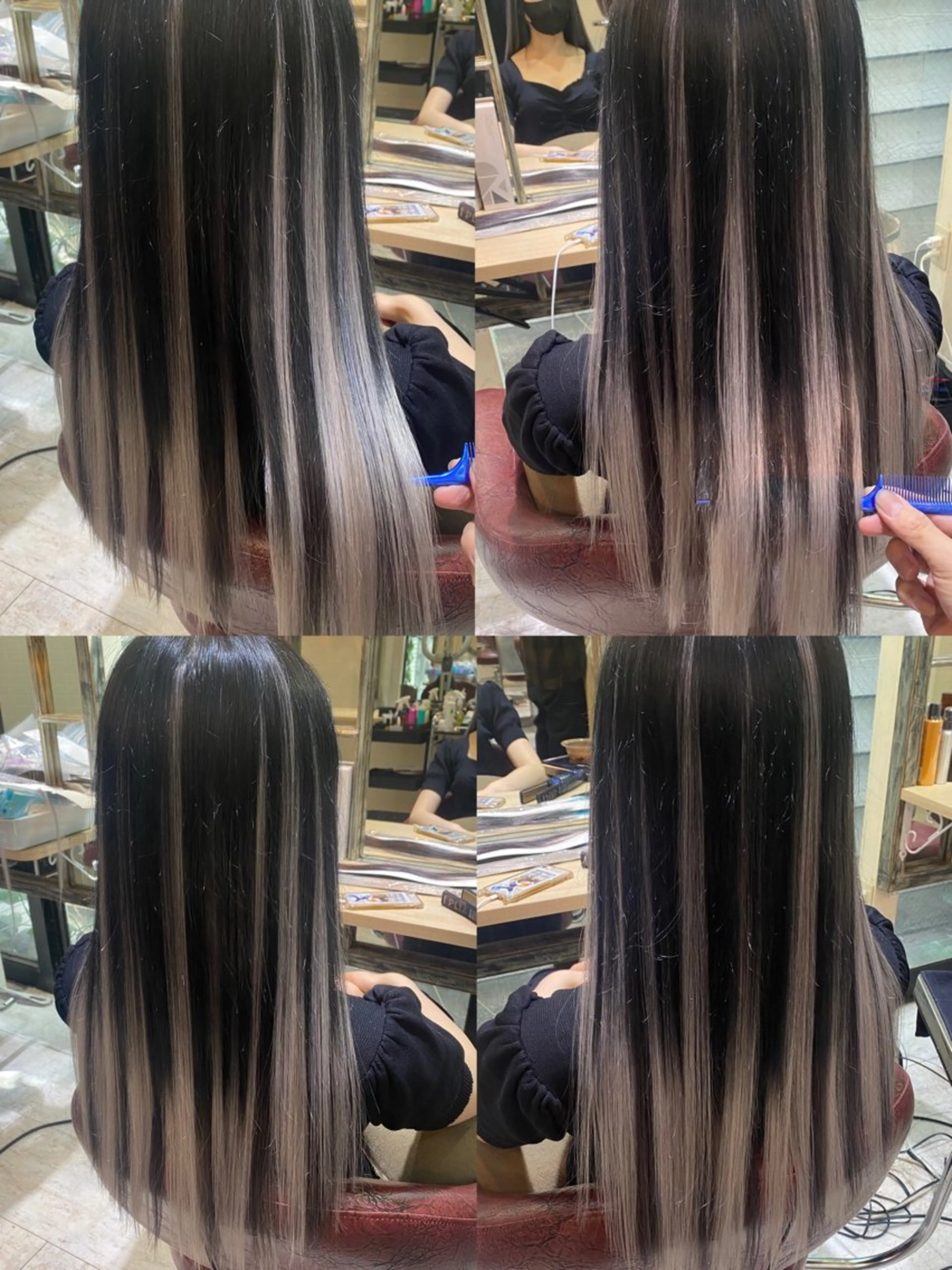 ロング カラー 6Dエクステ 板橋店のヘアスタイル