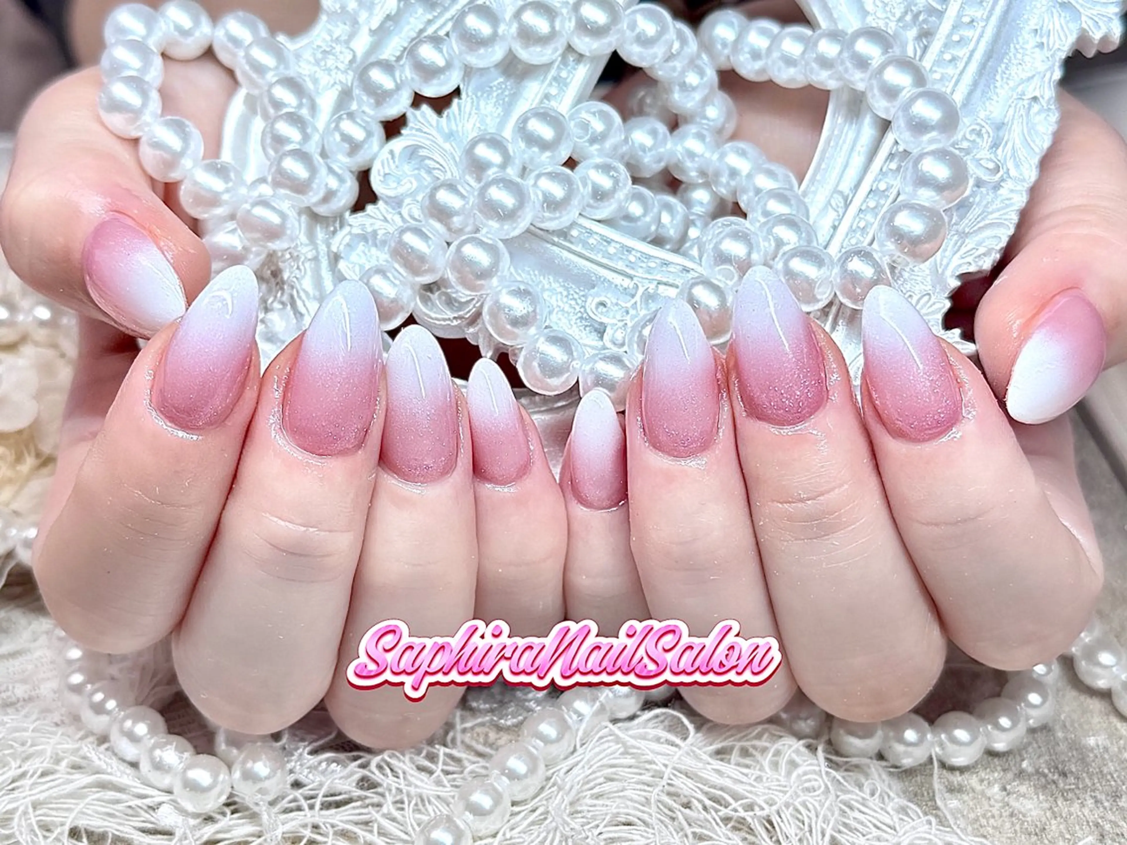 カラー ハンドネイル Saphiraネイル サロン錦糸町のネイルデザイン