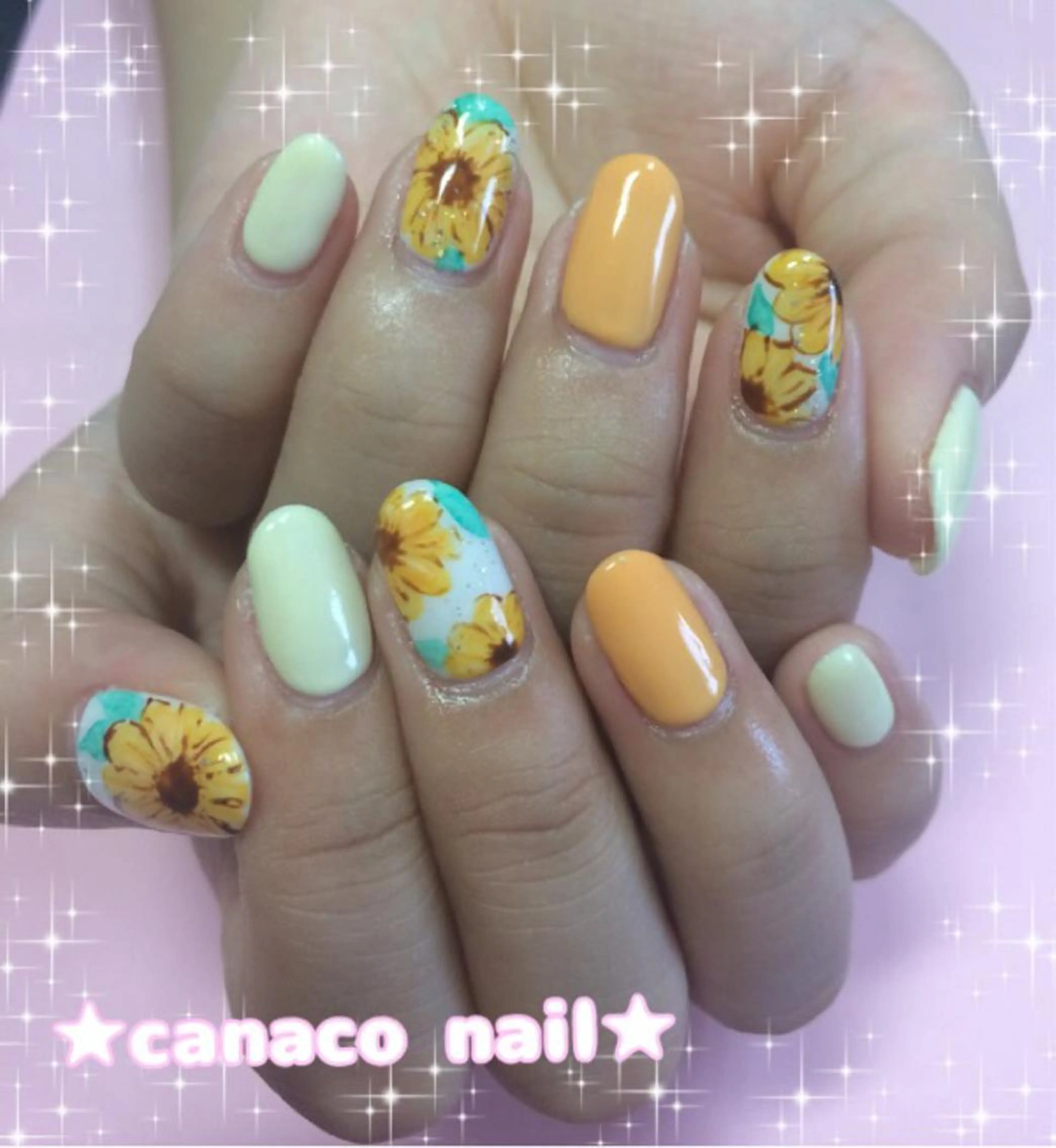 ネイル アートネイル ハンドネイル ハンドケア ベテランネイル cnc  nailのネイルデザイン