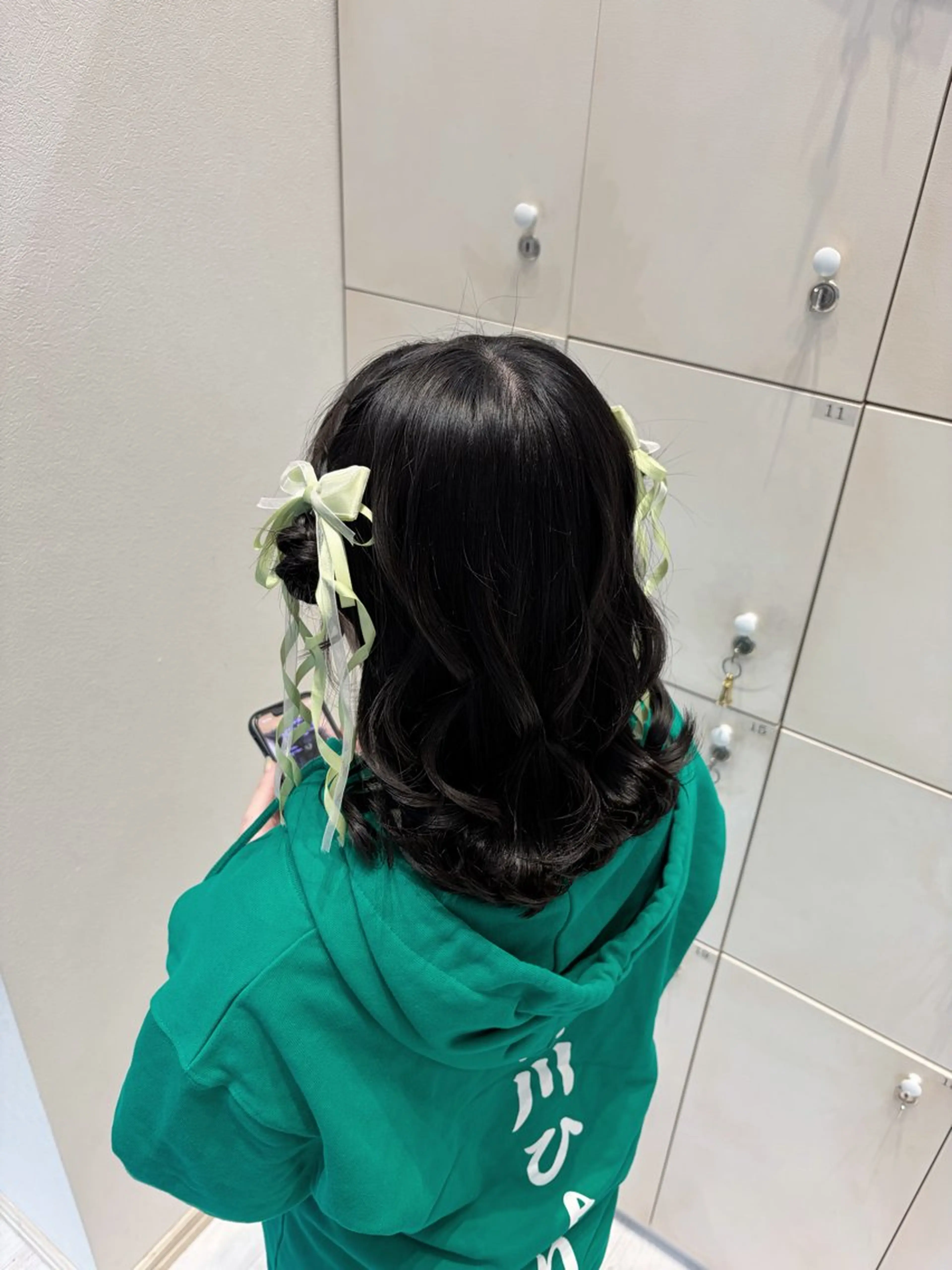 ヘアアレンジ 足立 歩咲のヘアスタイル