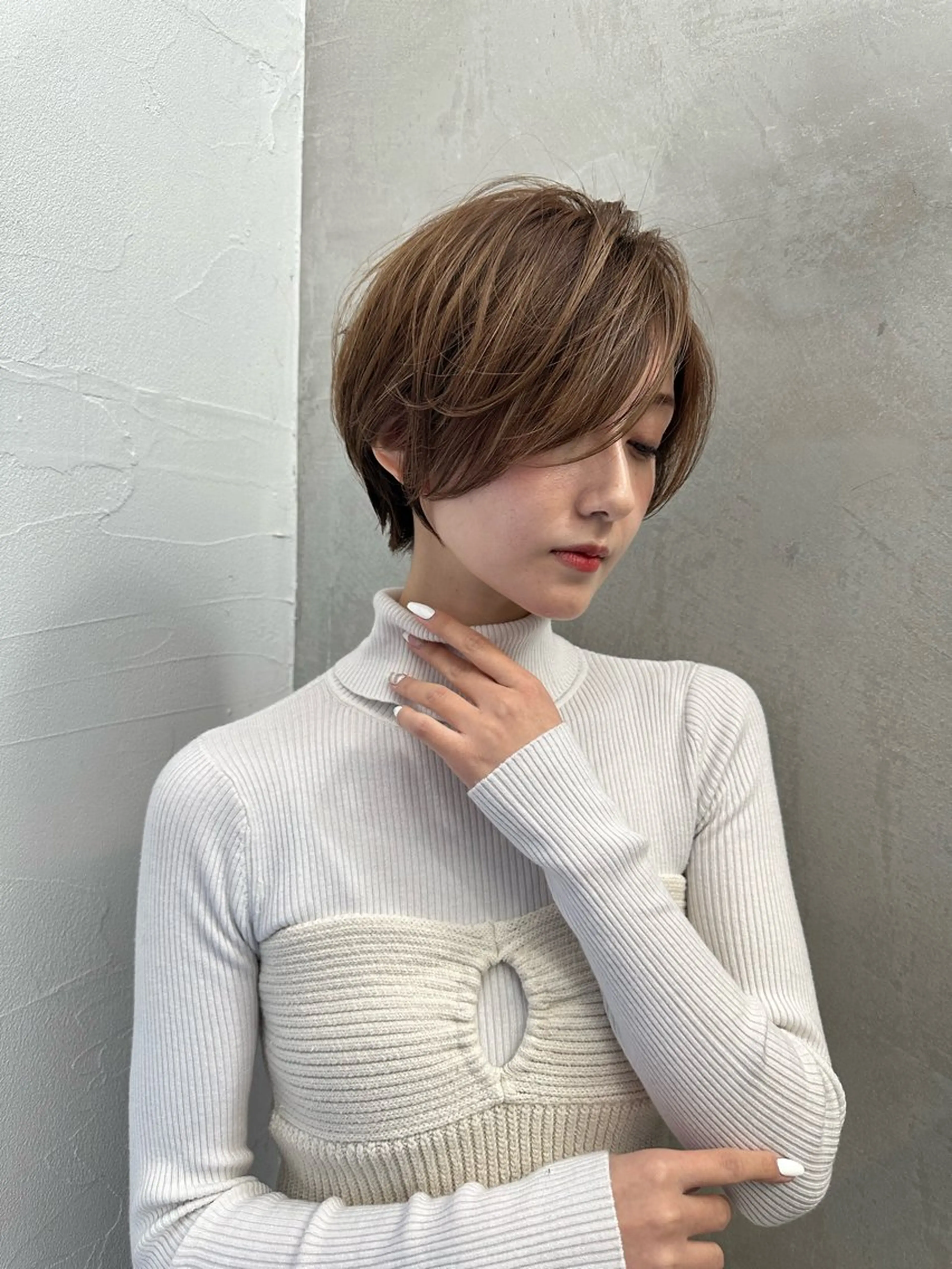 ショート ショートヘア taiga レイヤー /髪質改善/矯正🌈のヘアスタイル