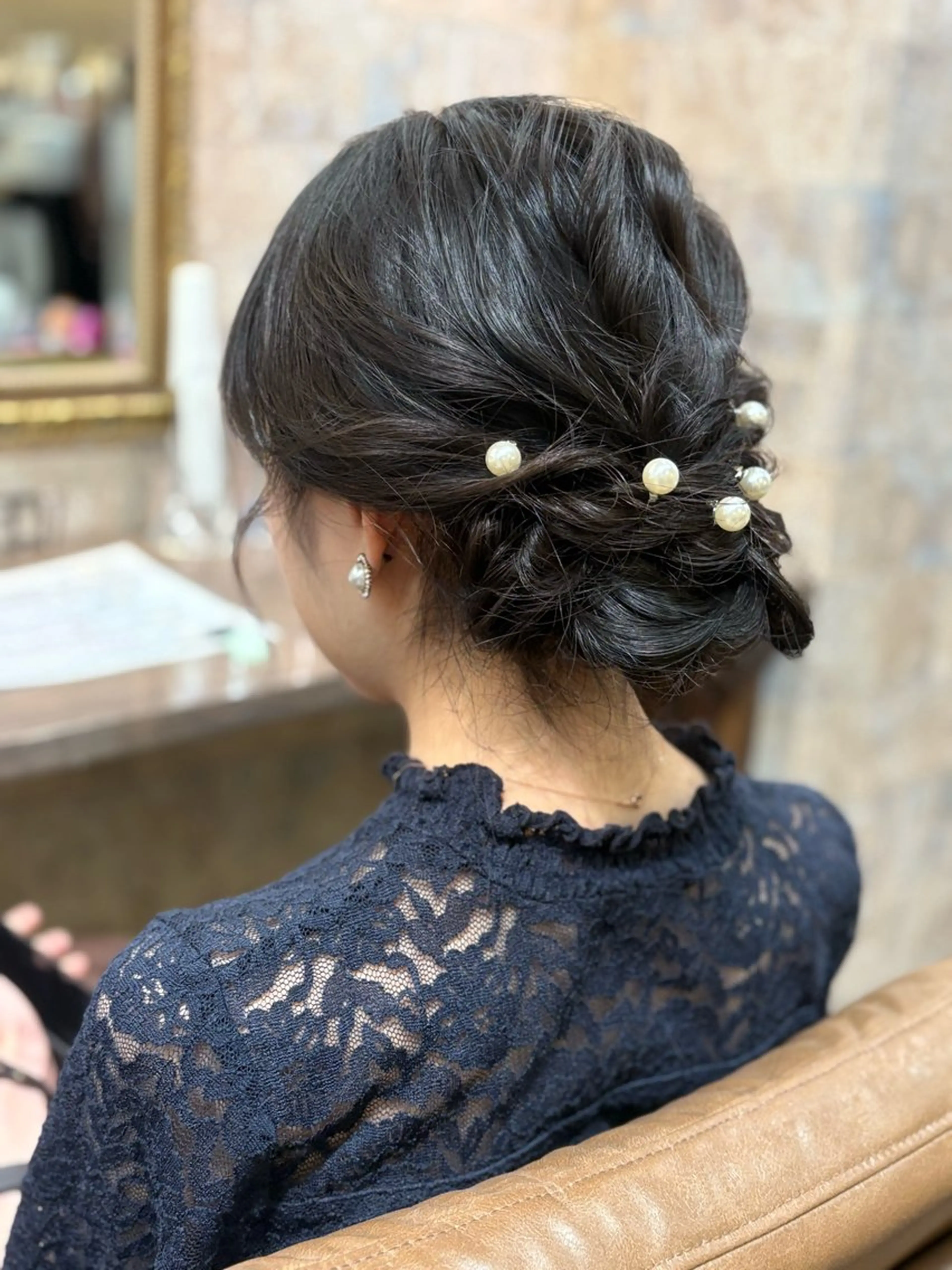 ヘアアレンジ 結婚式・ブライダル 齋藤 香織のヘアスタイル