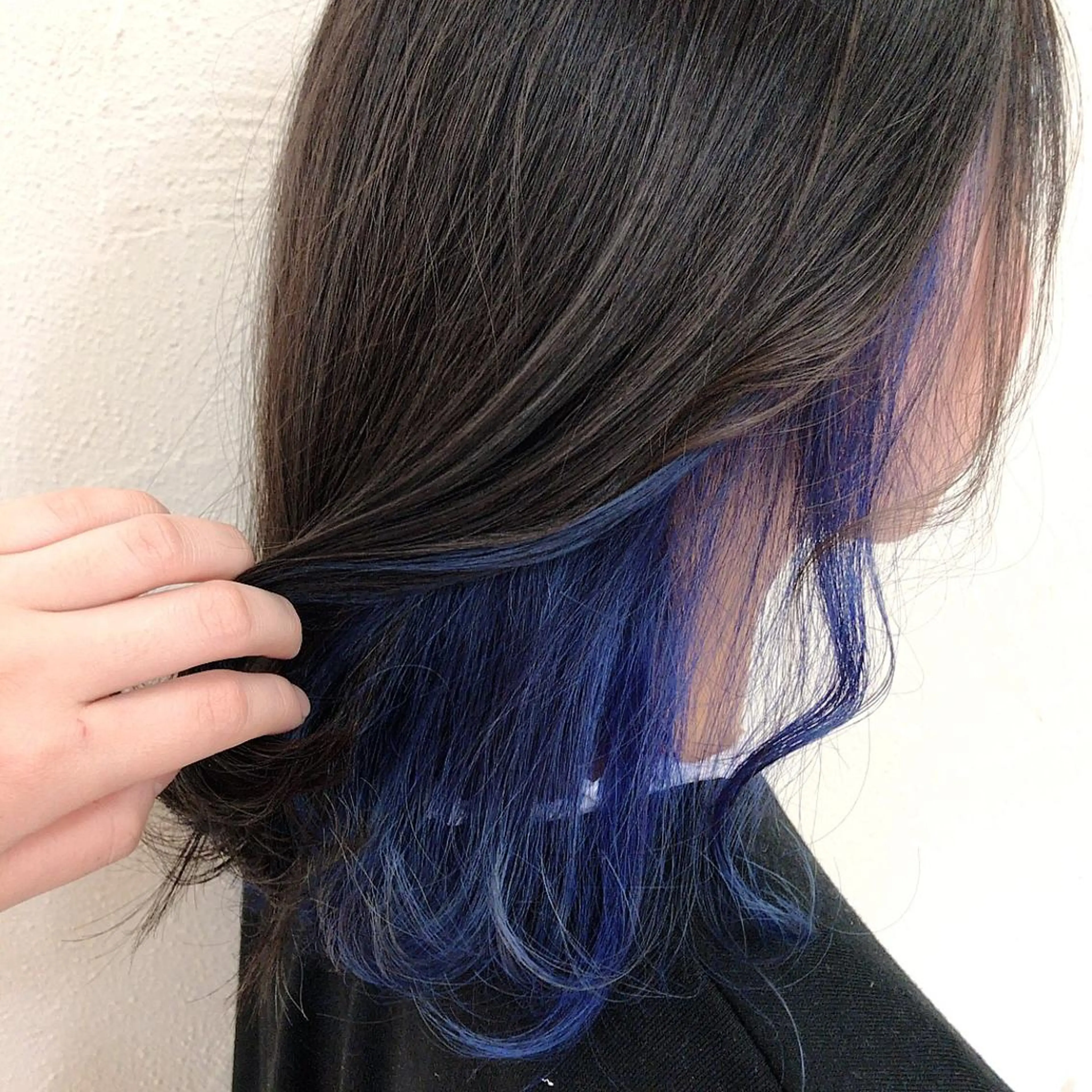 セミロング カラー LUXBE LUCE ひなののヘアスタイル