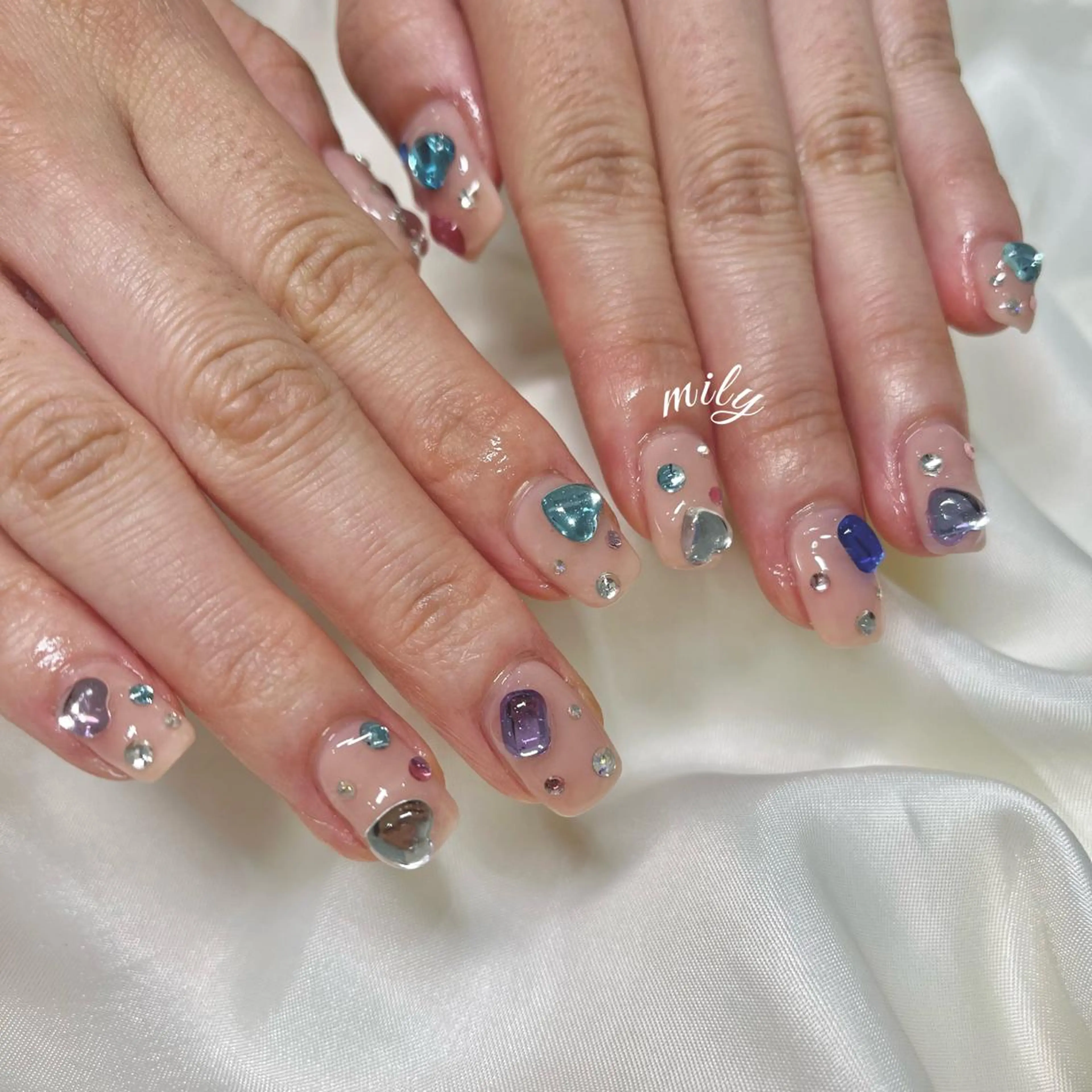 ネイル 韓国ネイル☁️ haruna🌛のネイルデザイン