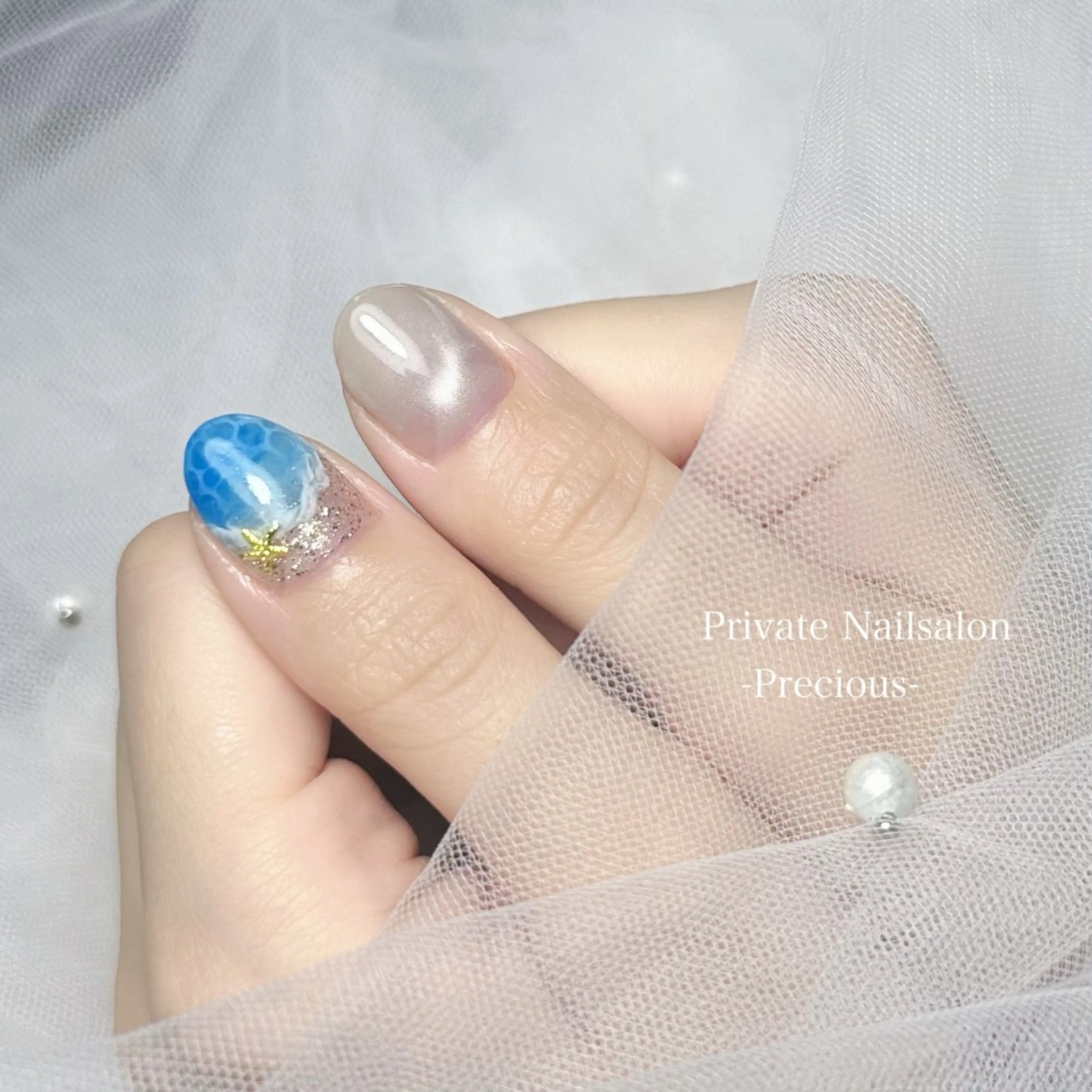 ネイル ハンドネイル Precious *･゜のネイルデザイン