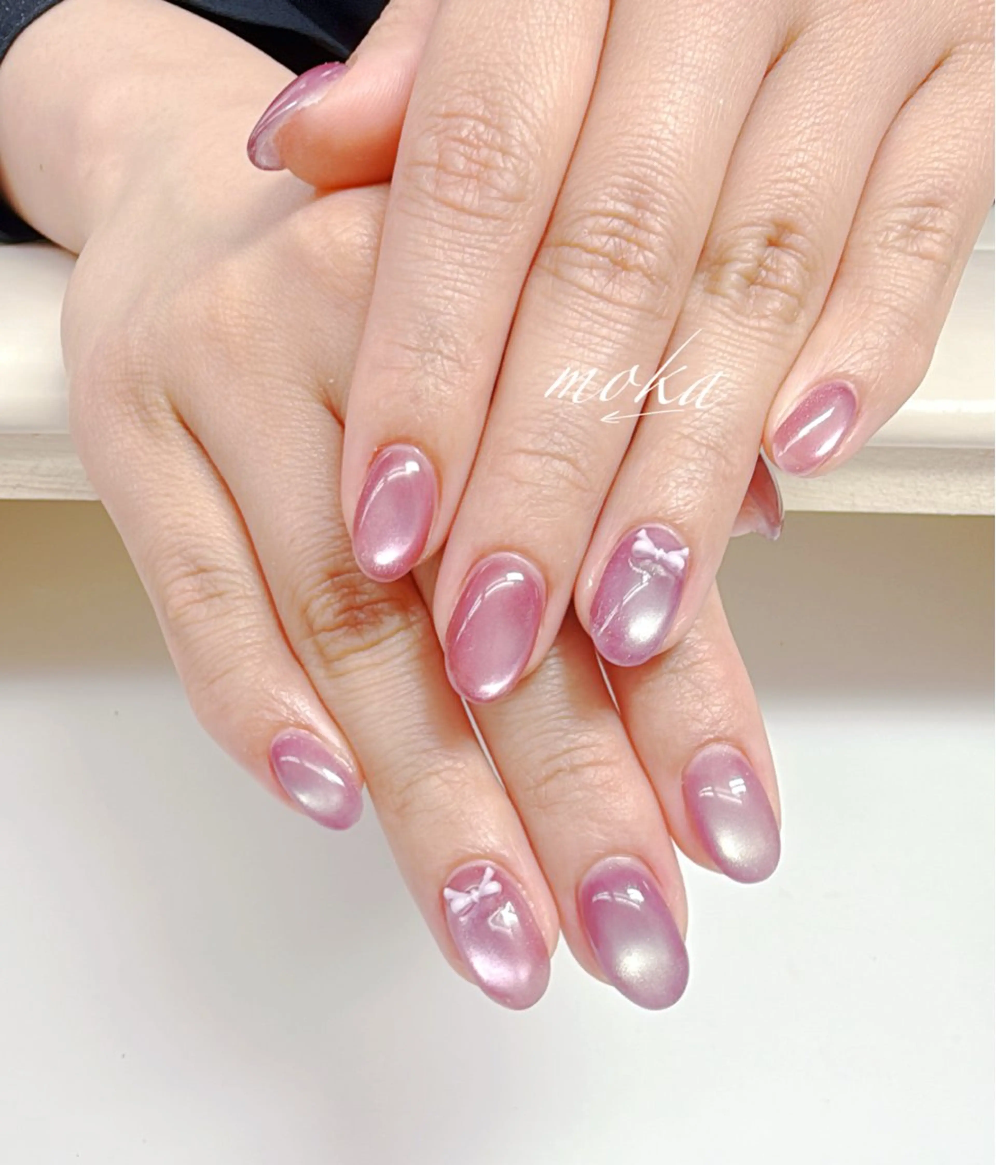 ネイル ハンドネイル ハンドケア 胡蝶蘭レディースサロ ンNailMOKAのネイルデザイン