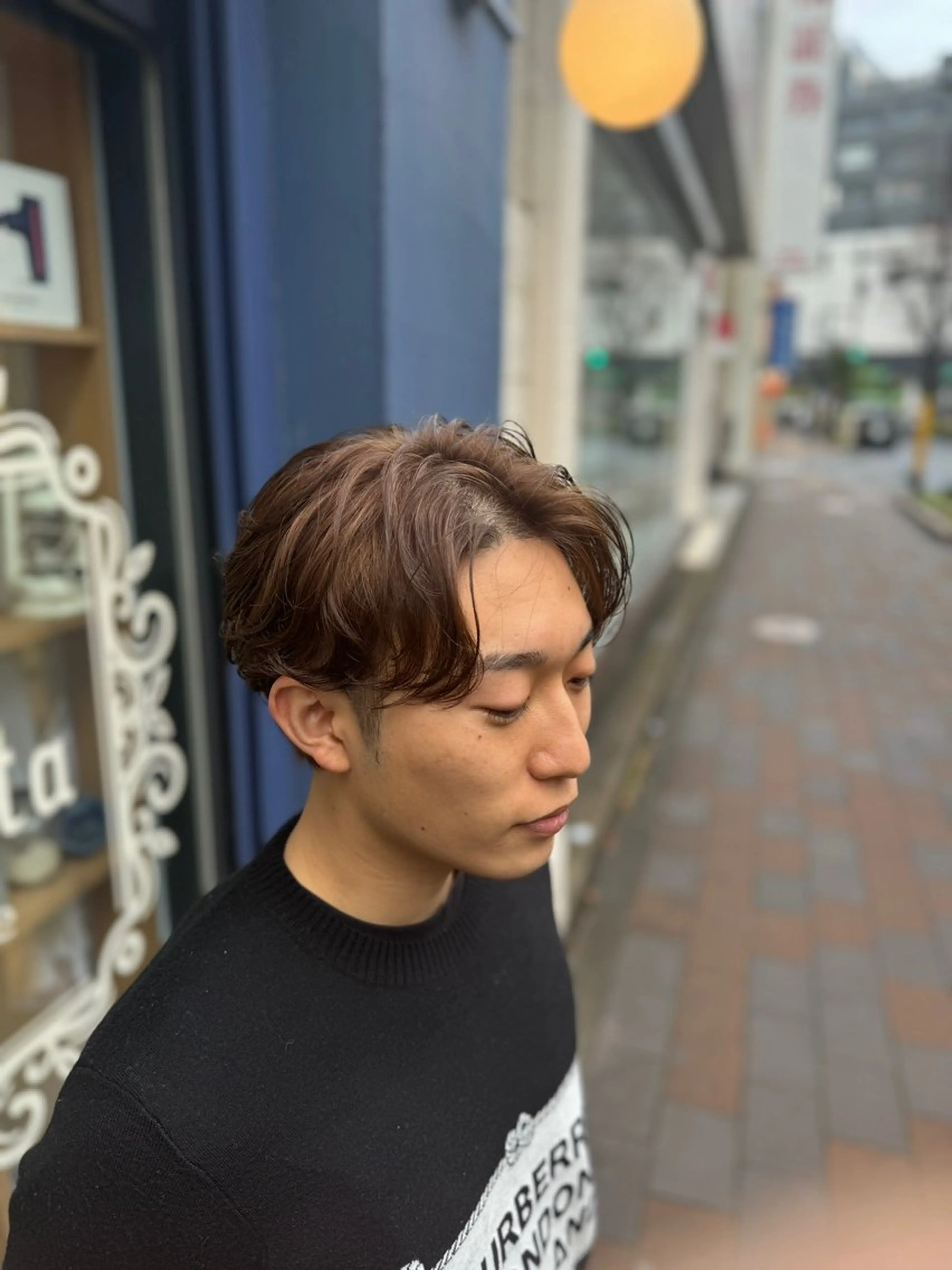 パーマ メンズ フェードカット マッシュ メンズパーマ メンズショート スペインカール カット パーマ 大宮/メンズパーマ 関勇也のヘアスタイル