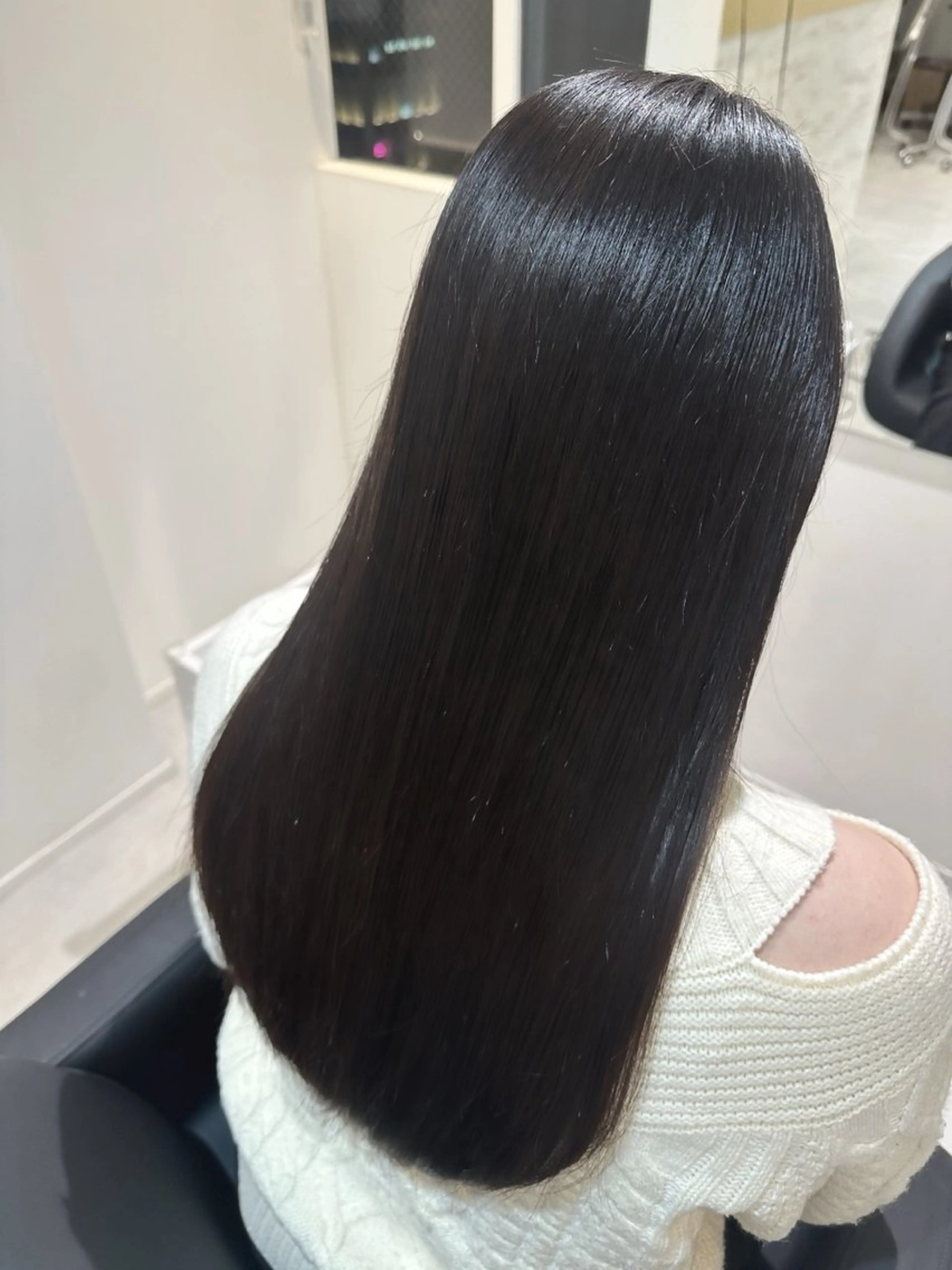 セミロング Emuest心斎橋 SAKIのヘアスタイル