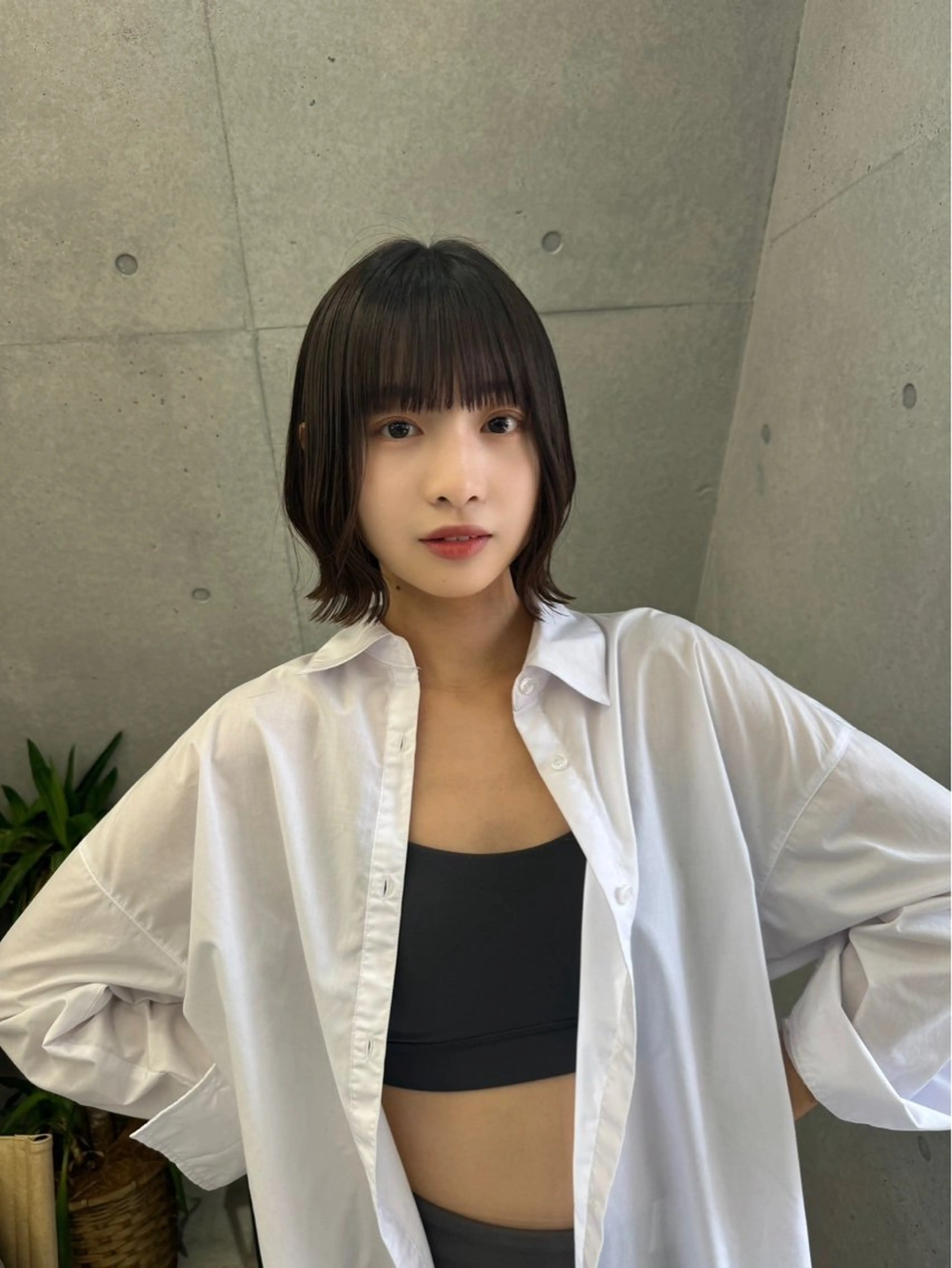 ショート sand池袋所属・似合わせボブカット ISAKIのヘアスタイル