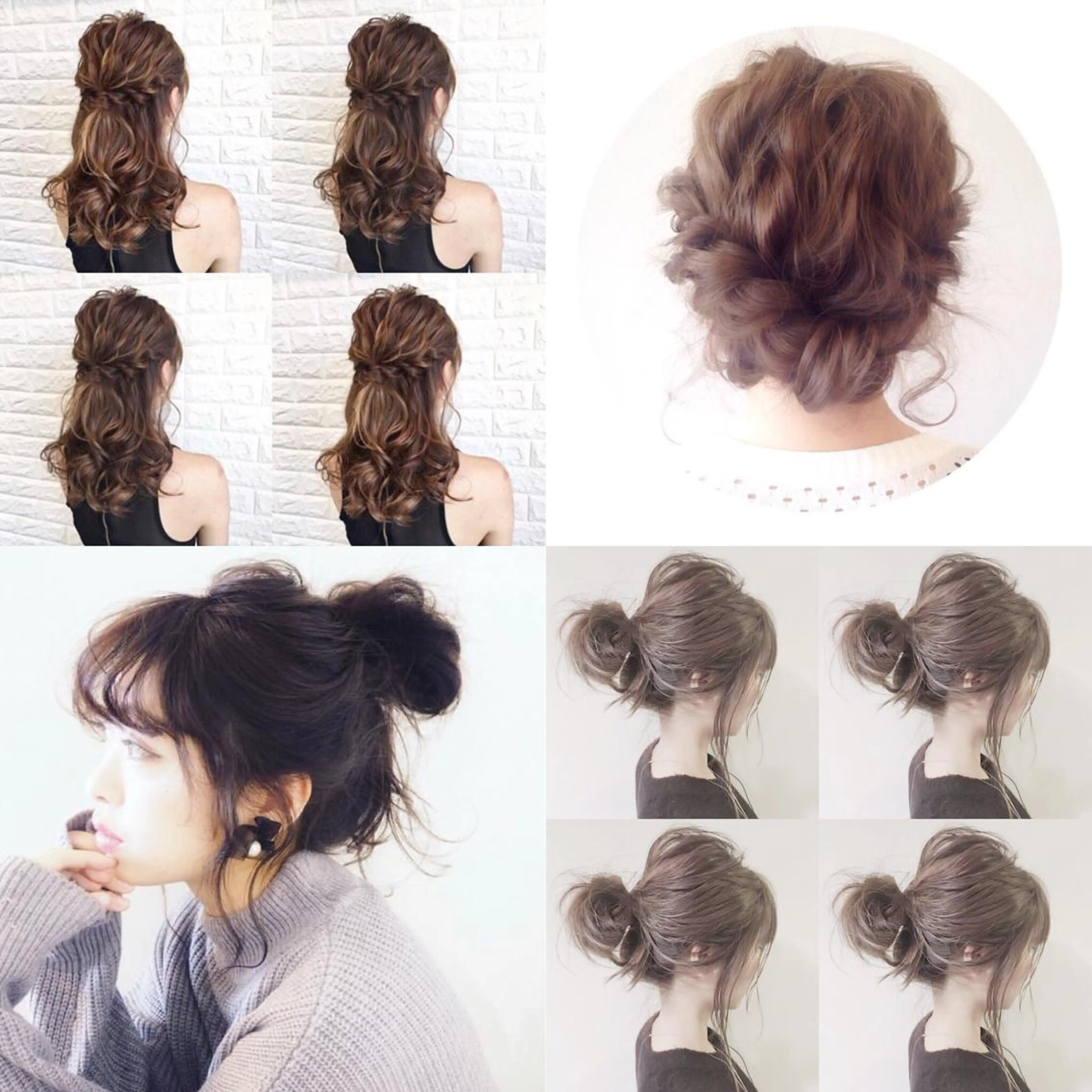 セミロング ヘアアレンジ 🌿‬ ܸAir 透明感🌱西村知佳のヘアスタイル