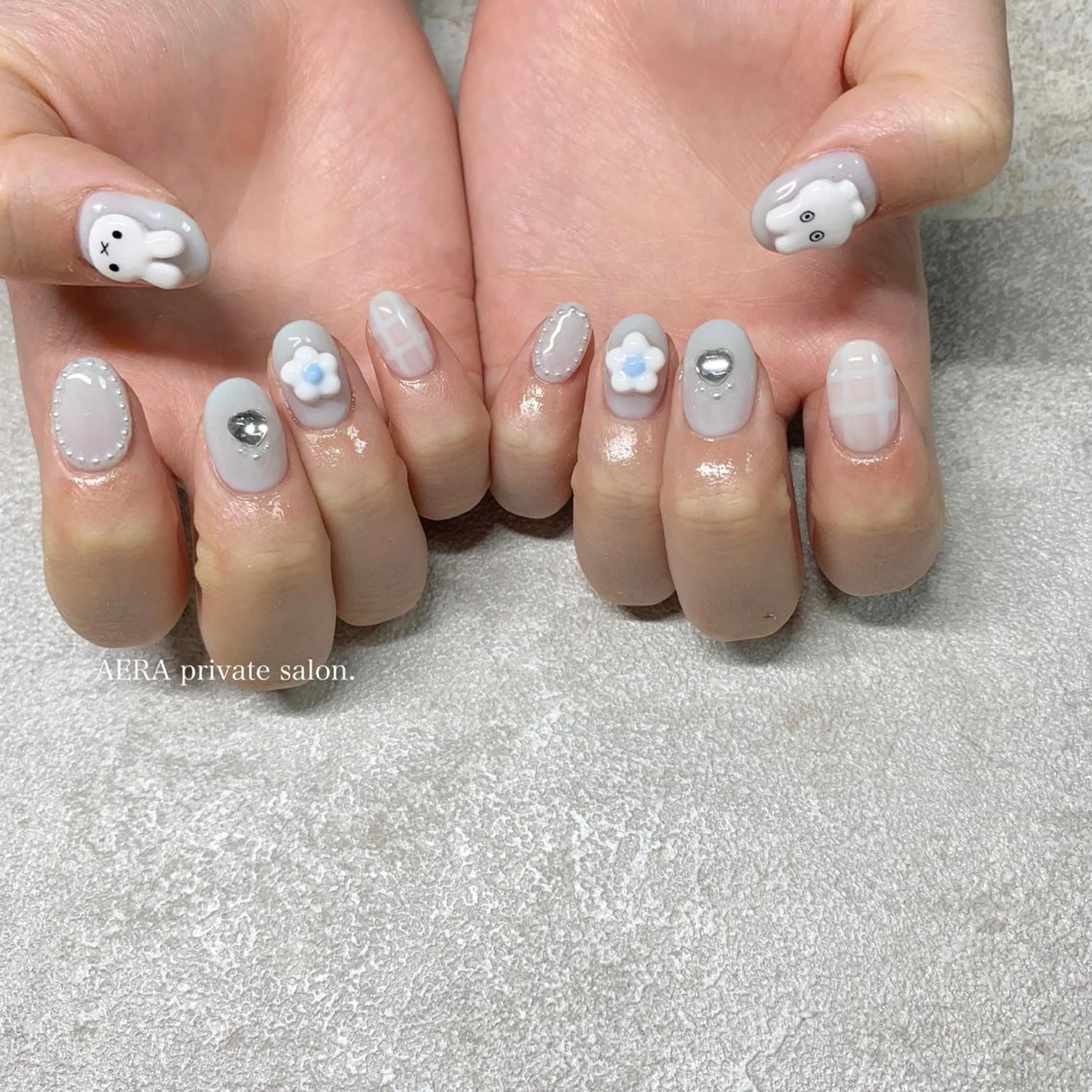 ネイル AERA nail shino🐱⸝꙳のネイルデザイン