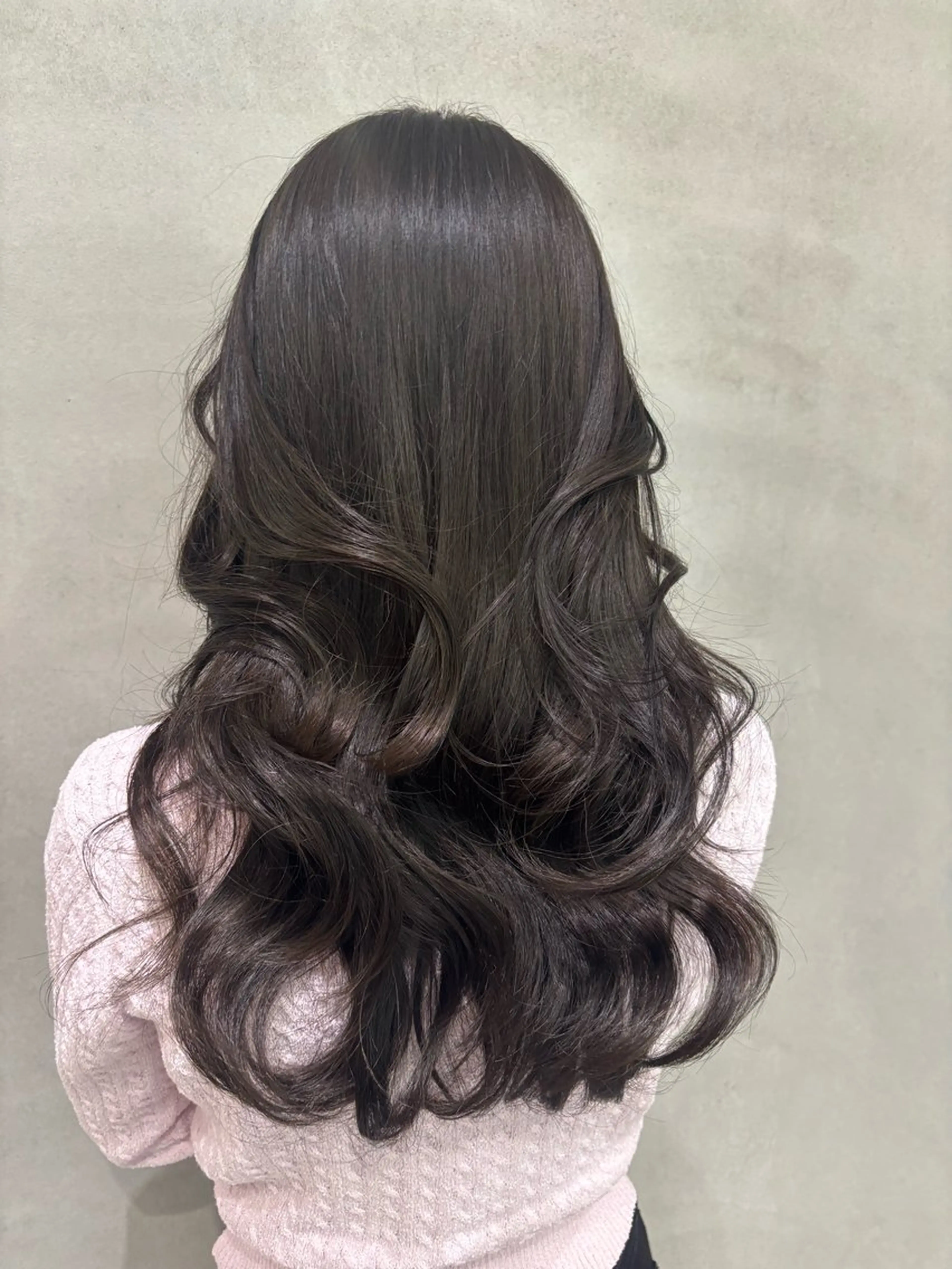 ロング YOLO上野所属・MANA/上野/ カラーモデル🖤✨のヘアスタイル