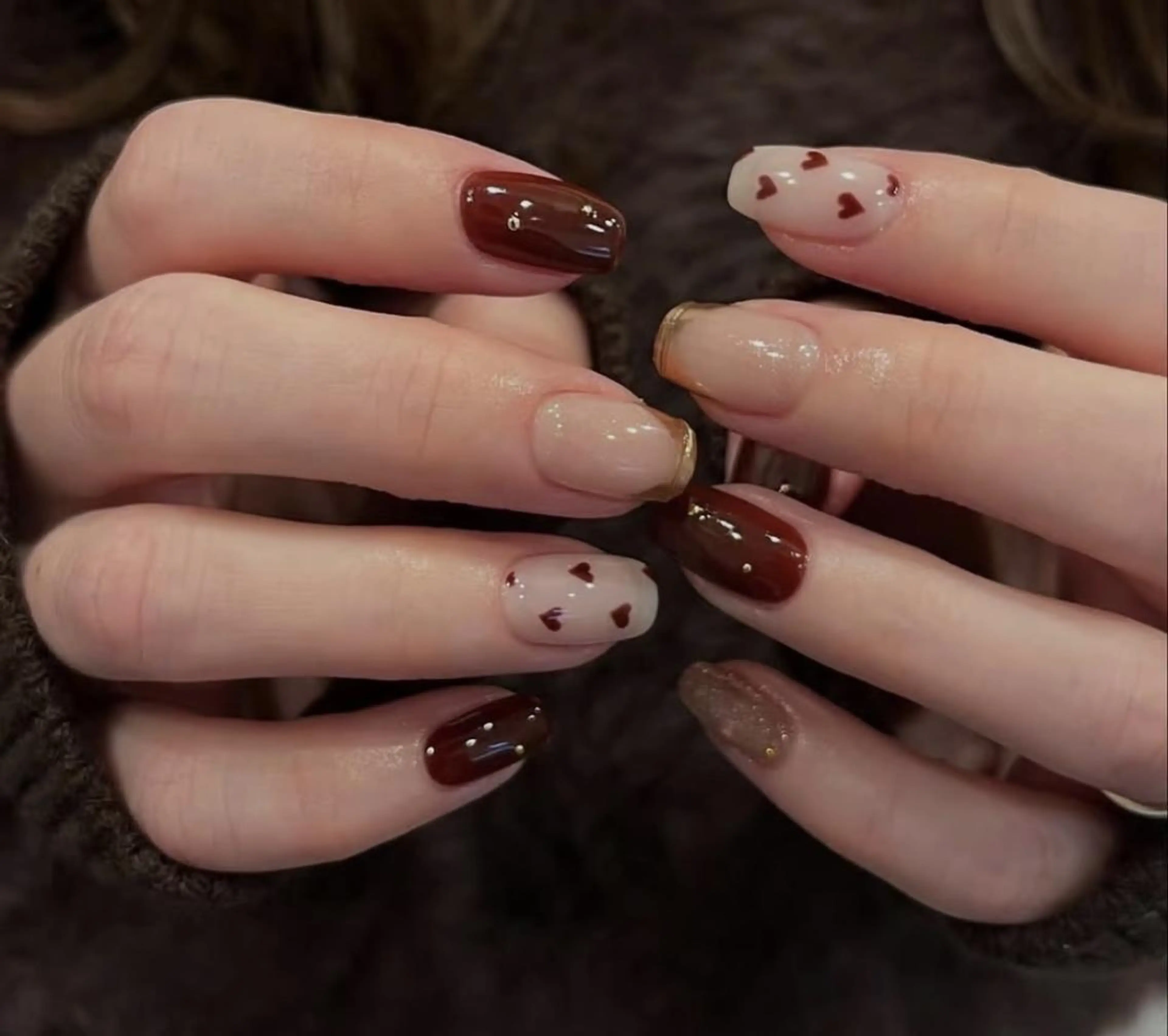 ネイル ハンドネイル ハンドケア 🍑 momo_nailのネイルデザイン