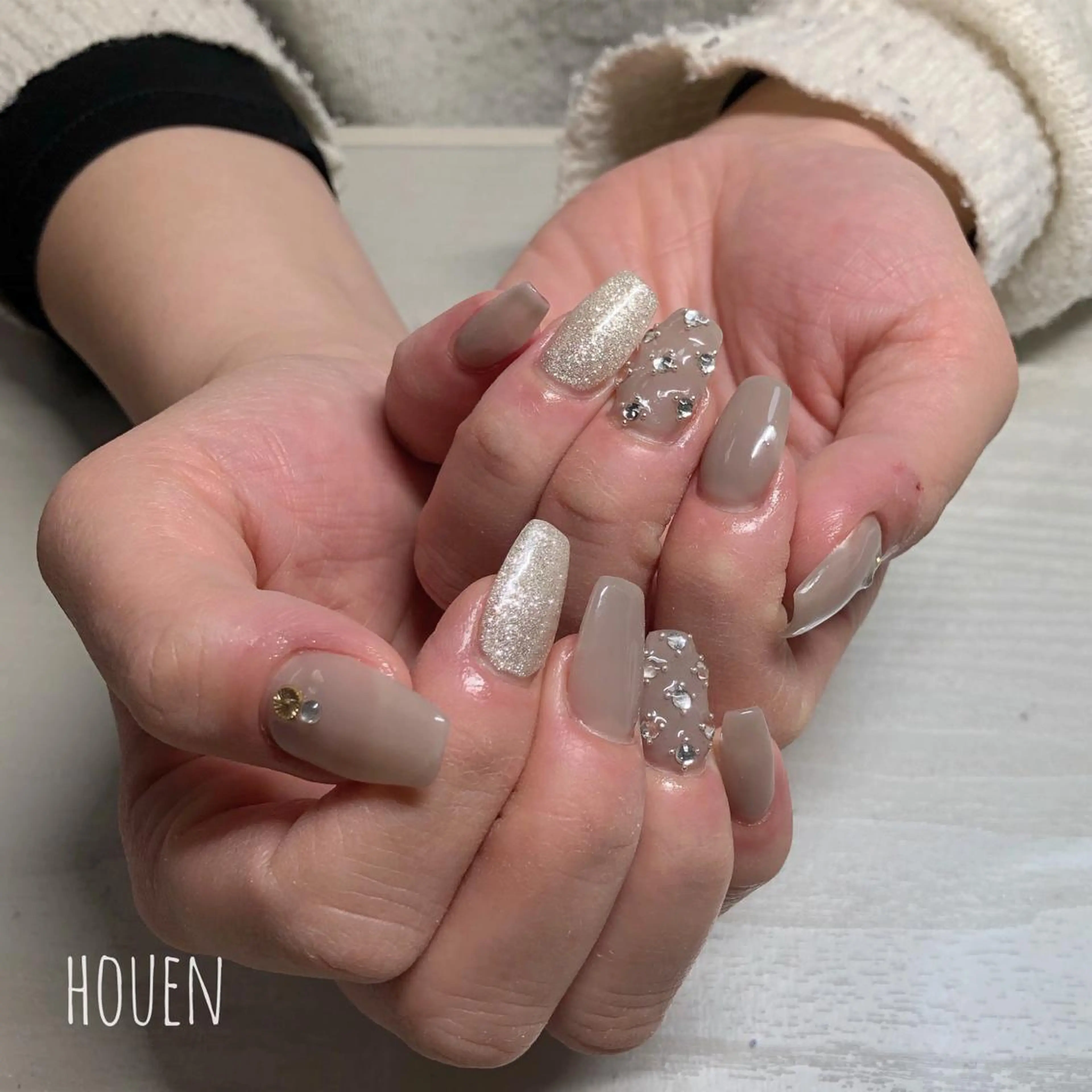 ネイル スカルプネイル I pinknail 韓国風·持ち込み専門のネイルデザイン