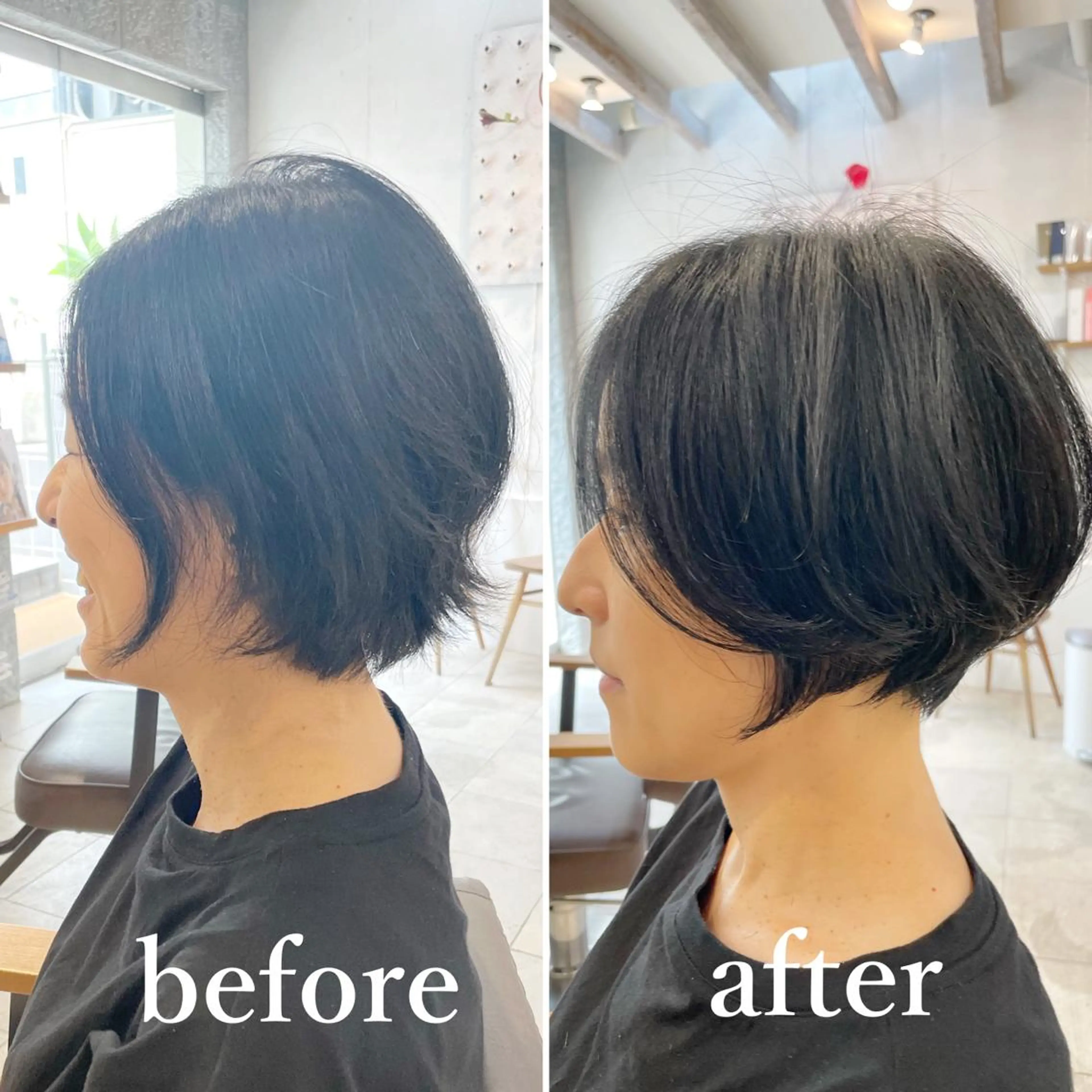 ショート 表参道/大人ショート カットモデル募集⭐︎のヘアスタイル