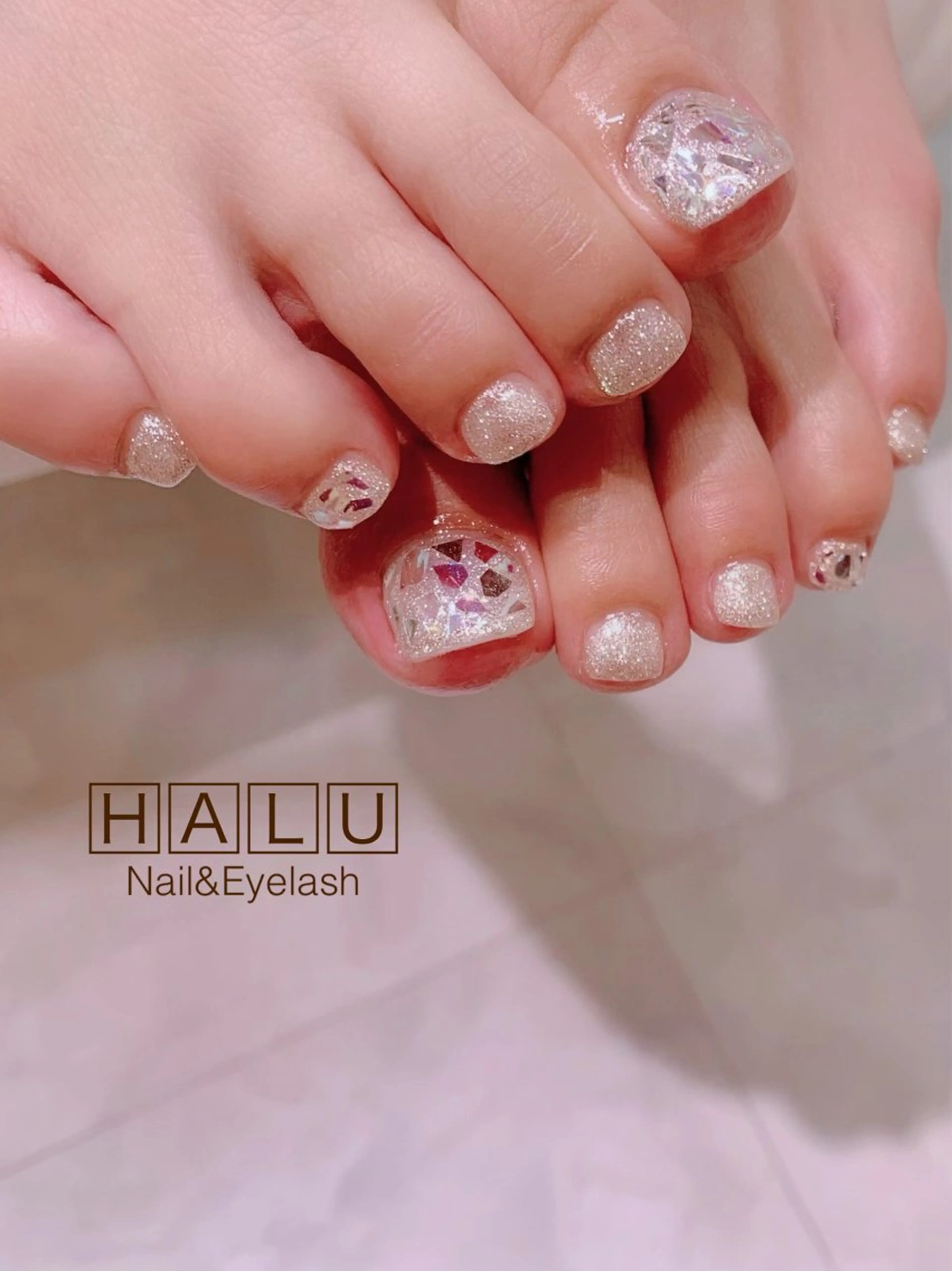 ネイル キラキラネイル HALU ハルのネイルデザイン