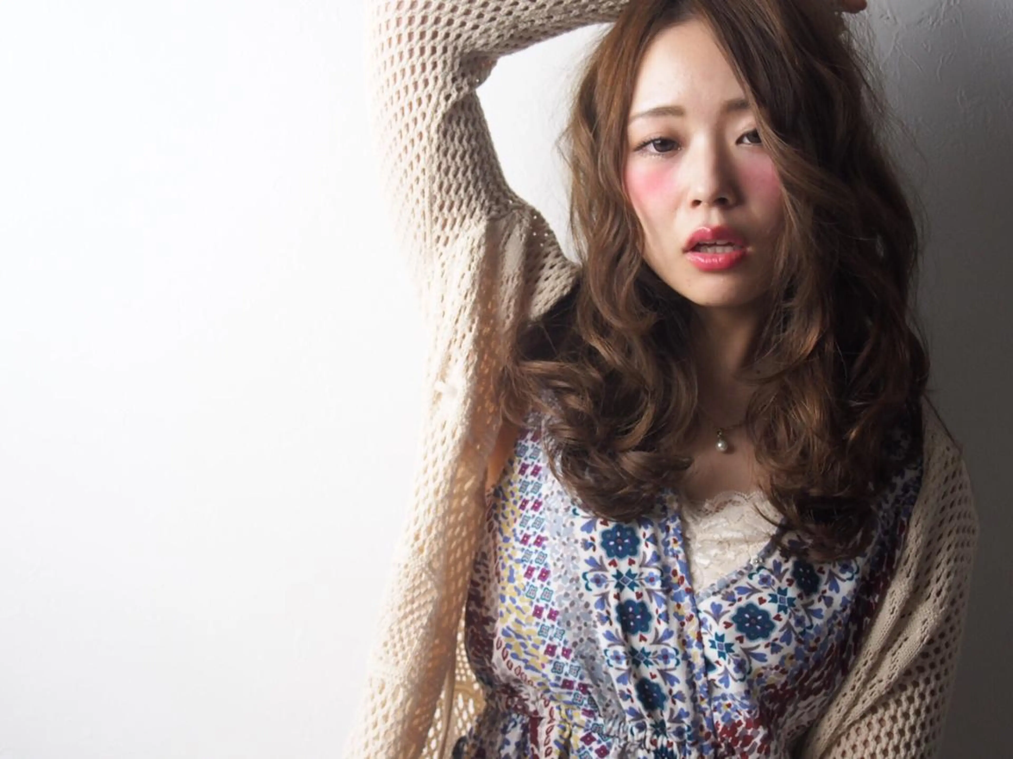 ロング カラー 藤本 憲吾のヘアスタイル