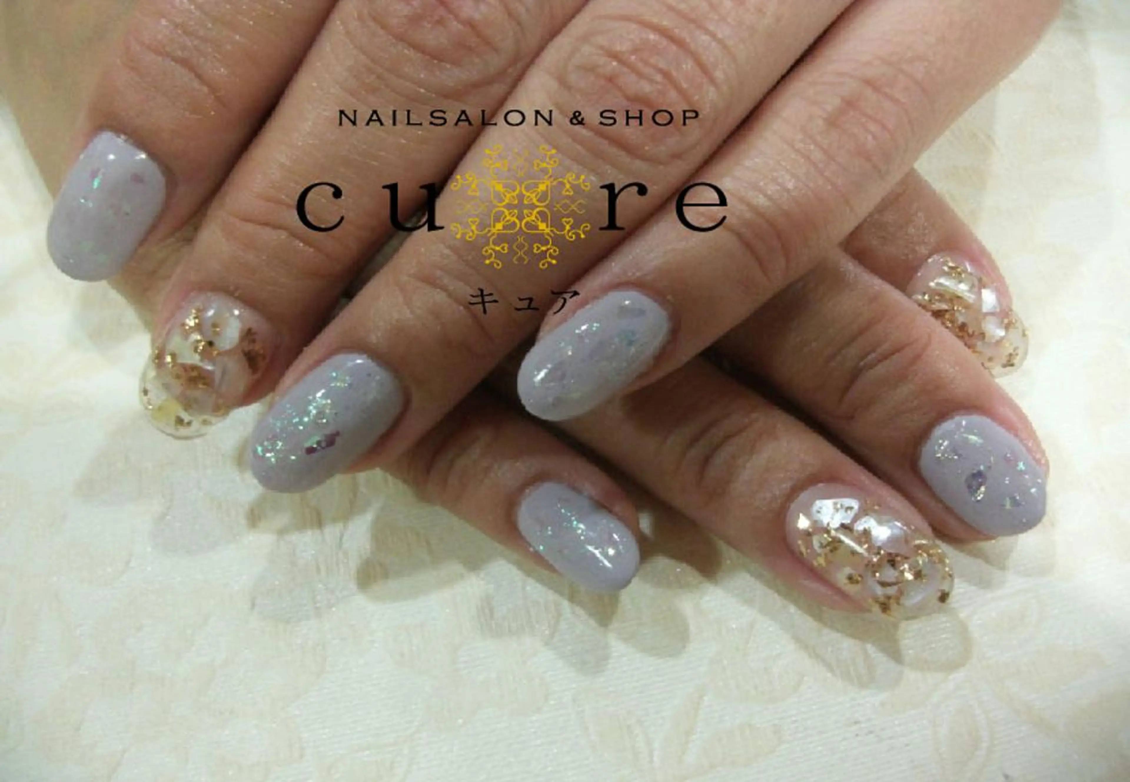 ミディアム ネイル ネイルサロン Cureのネイルデザイン