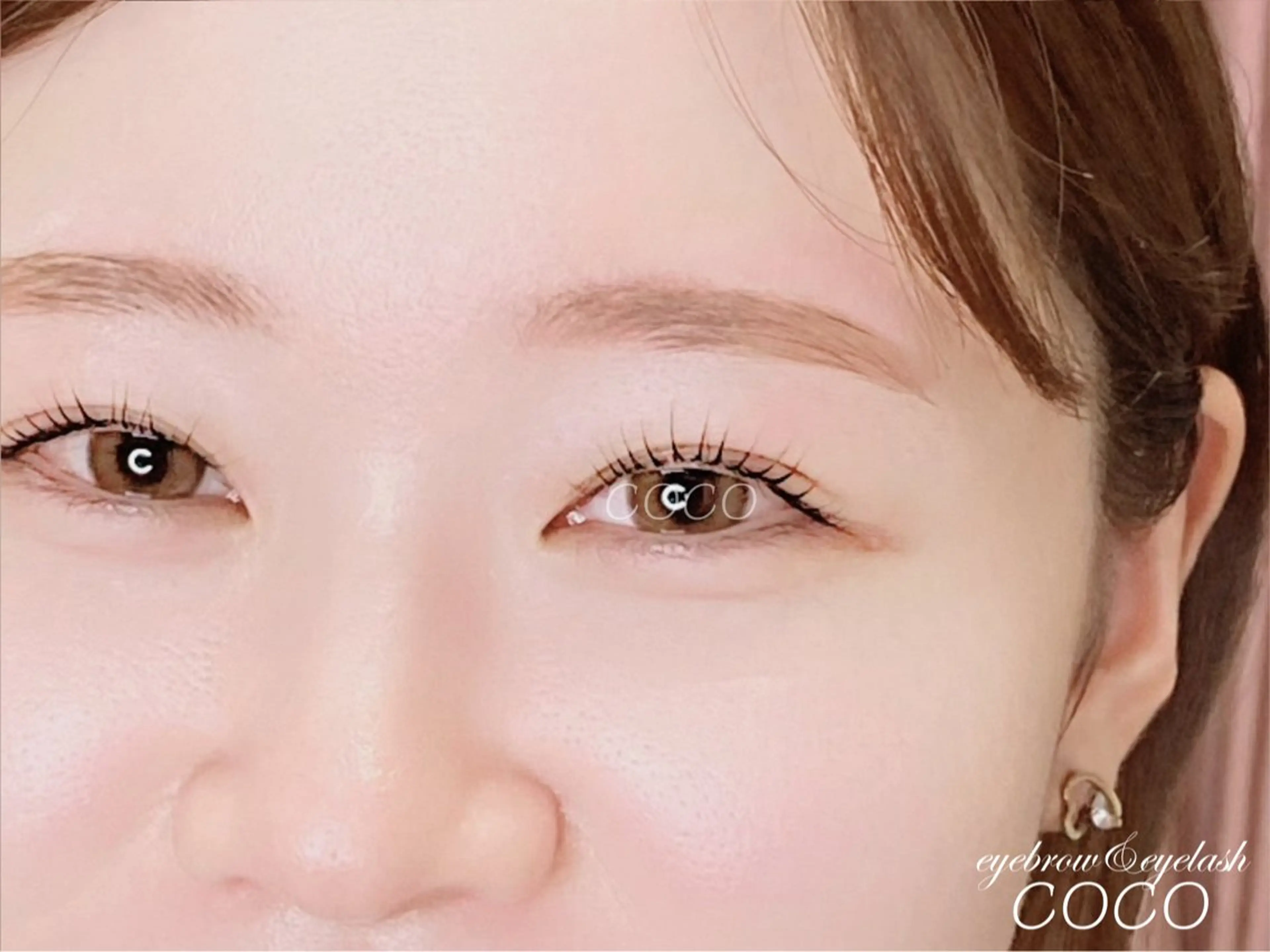 【期間限定】【眉とまつ毛のセットメニュー♡】✨眉WAX × ラッシュリフト(上のみ)✨の写真