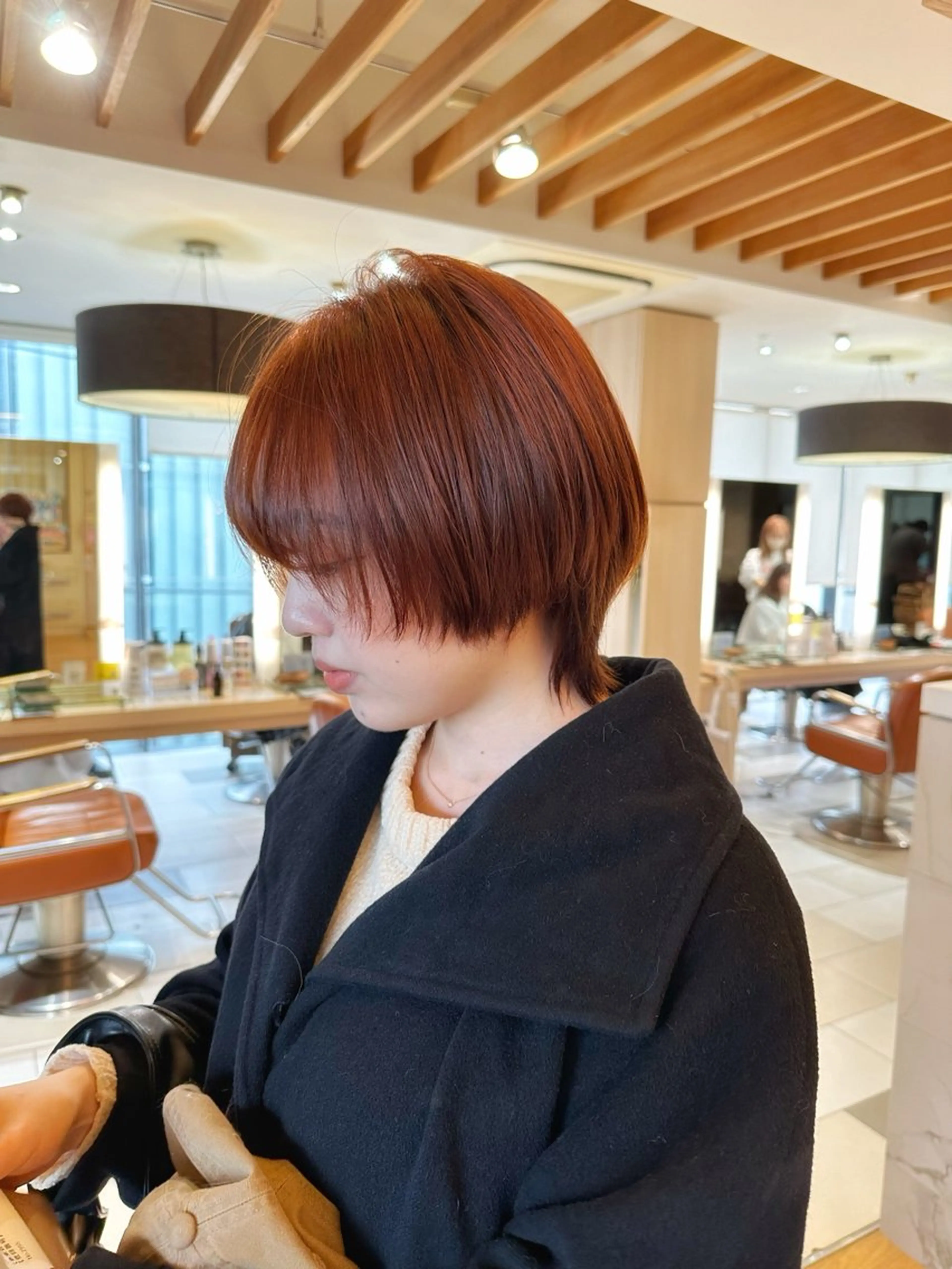 ショート カラー ヘアカラー hibiki/セット /透明感カラーのヘアスタイル