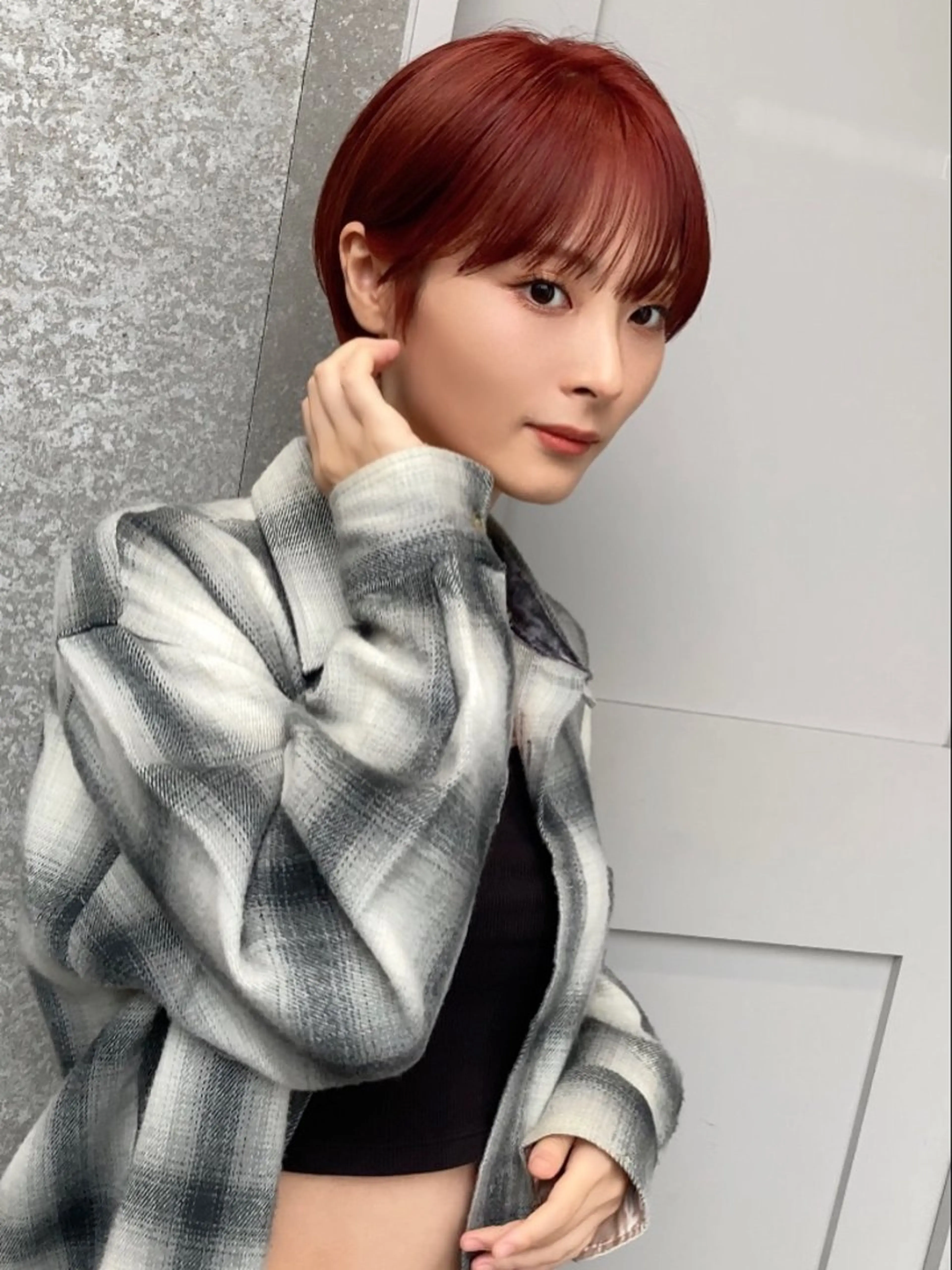 ショート カラー ショートボブ ボブ ショートヘア 畔上 尚也のヘアスタイル