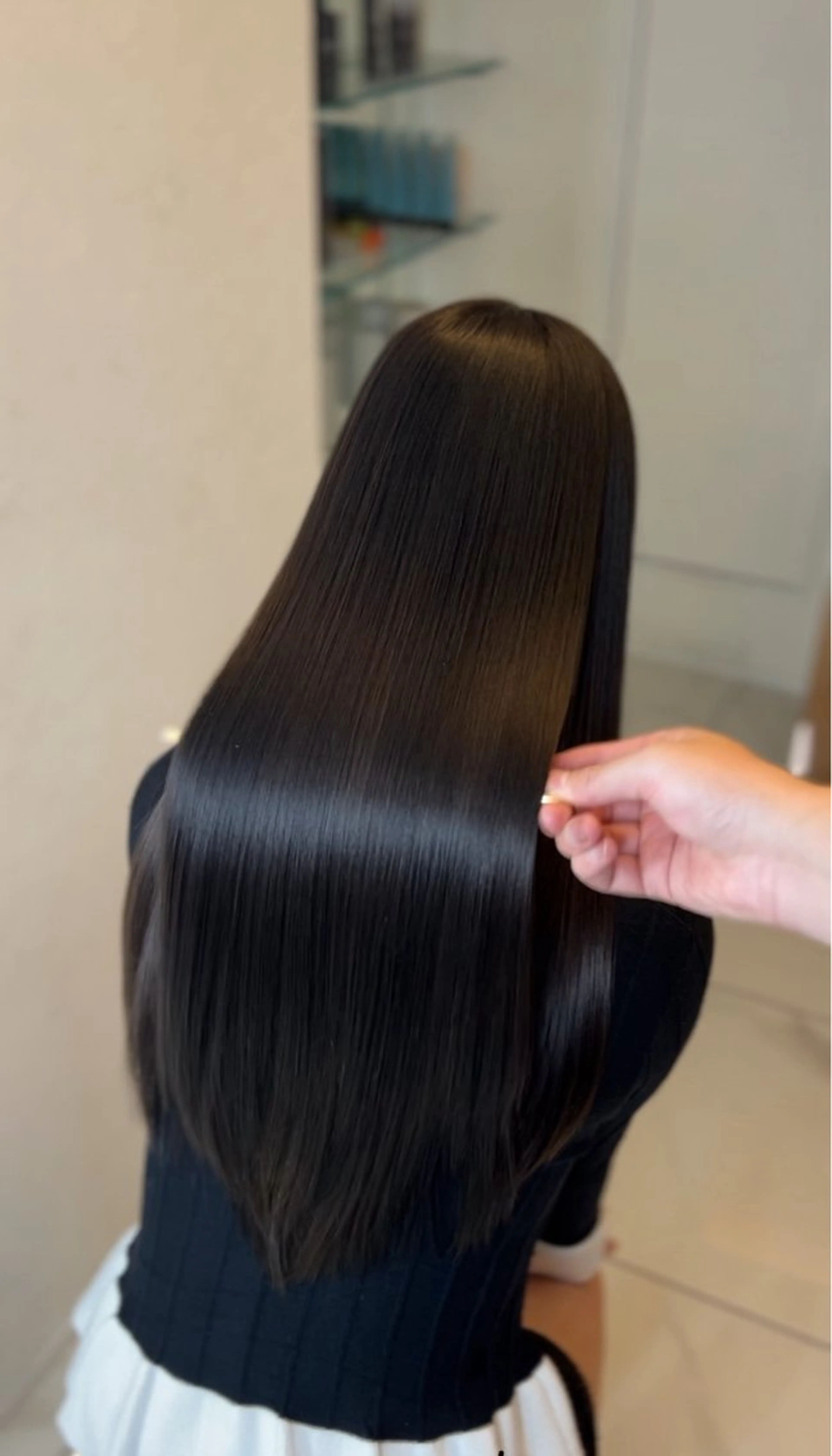 ロング 縮毛矯正 トリートメント Miyu’s所属・縮毛矯正特化 髪質改善辻良輝のヘアスタイル