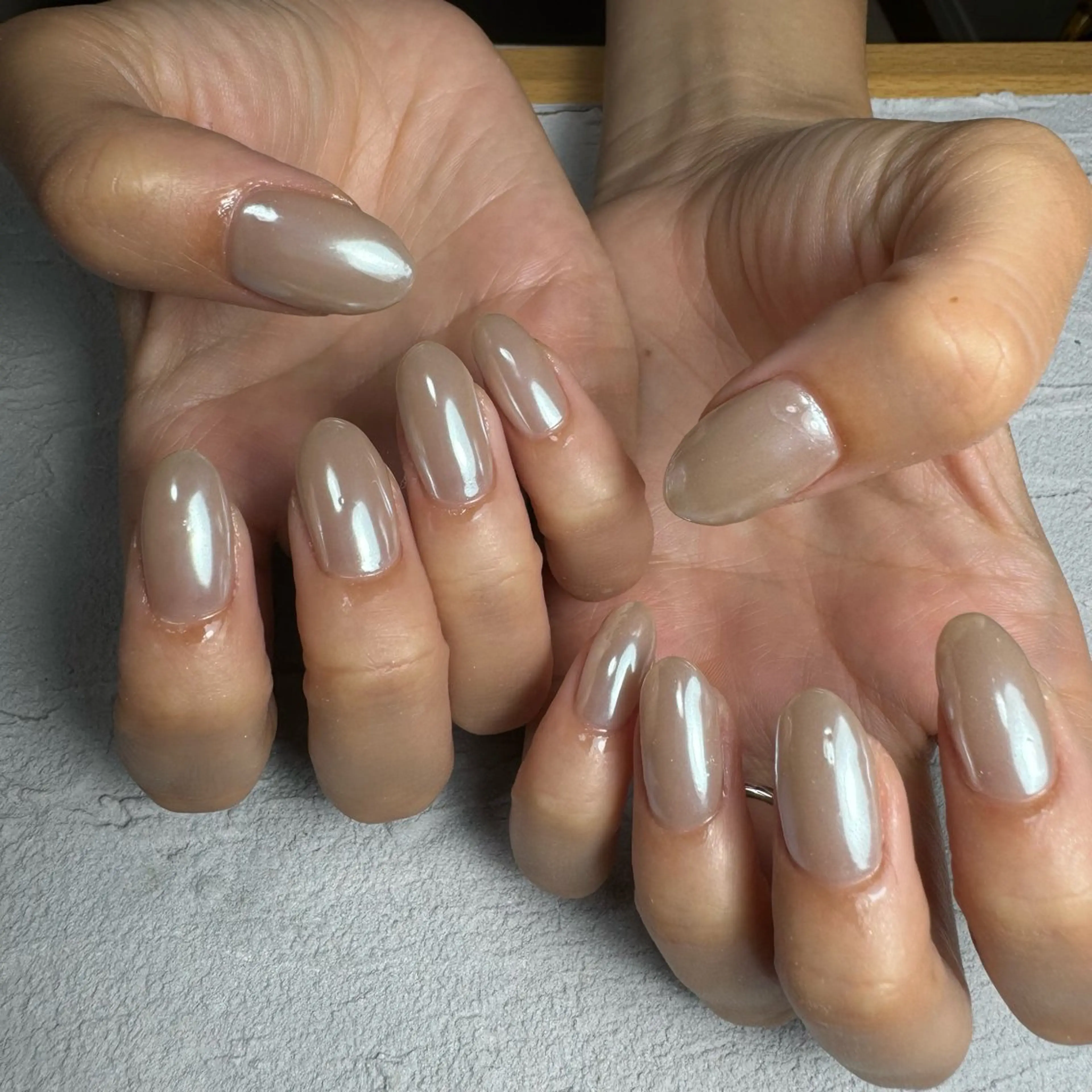 ネイル ミラーネイル ハンドネイル ☺︎ NOZOMI☺︎のネイルデザイン