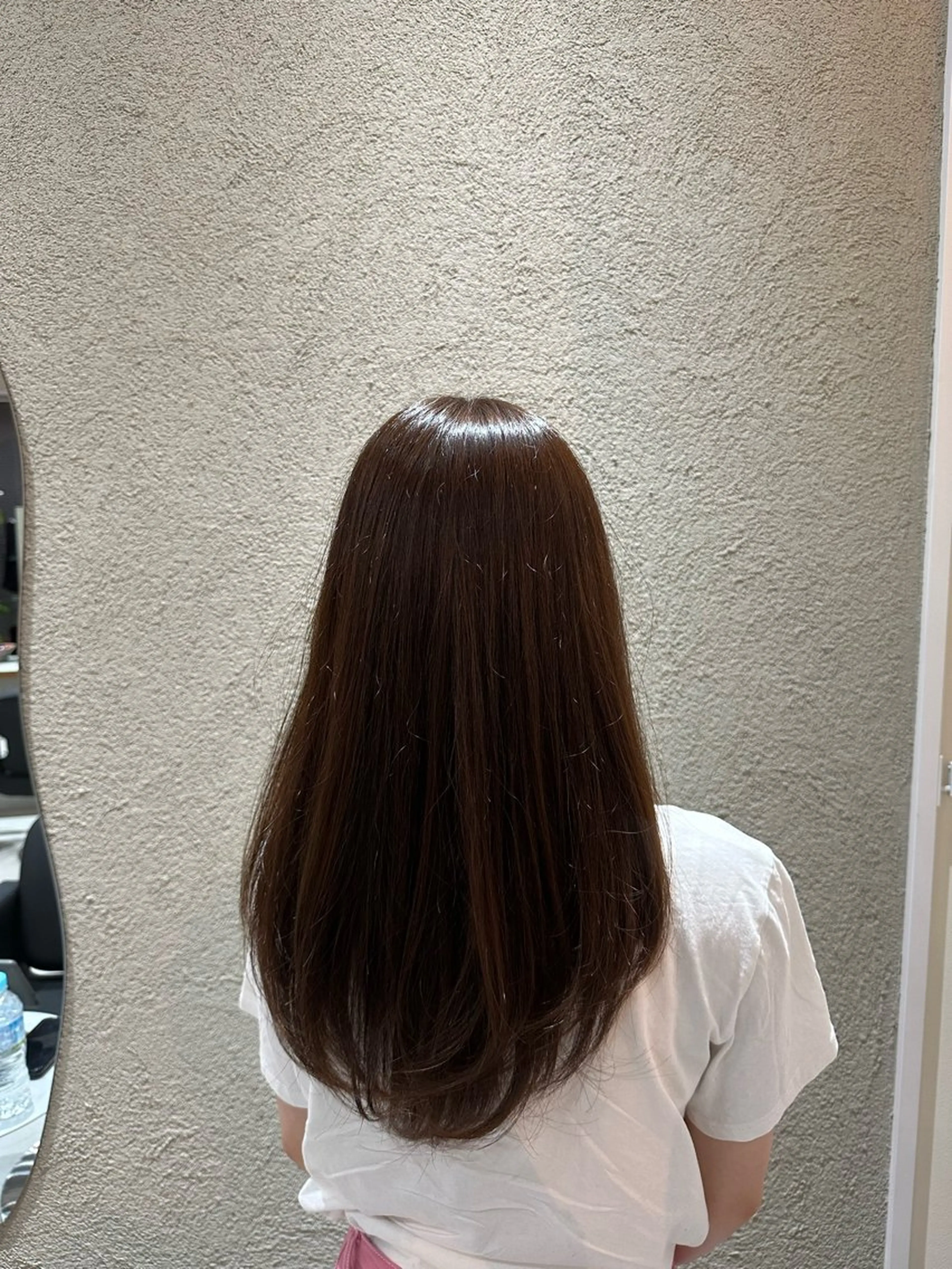 セミロング カラー ダブルカラー Shiro RENのヘアスタイル