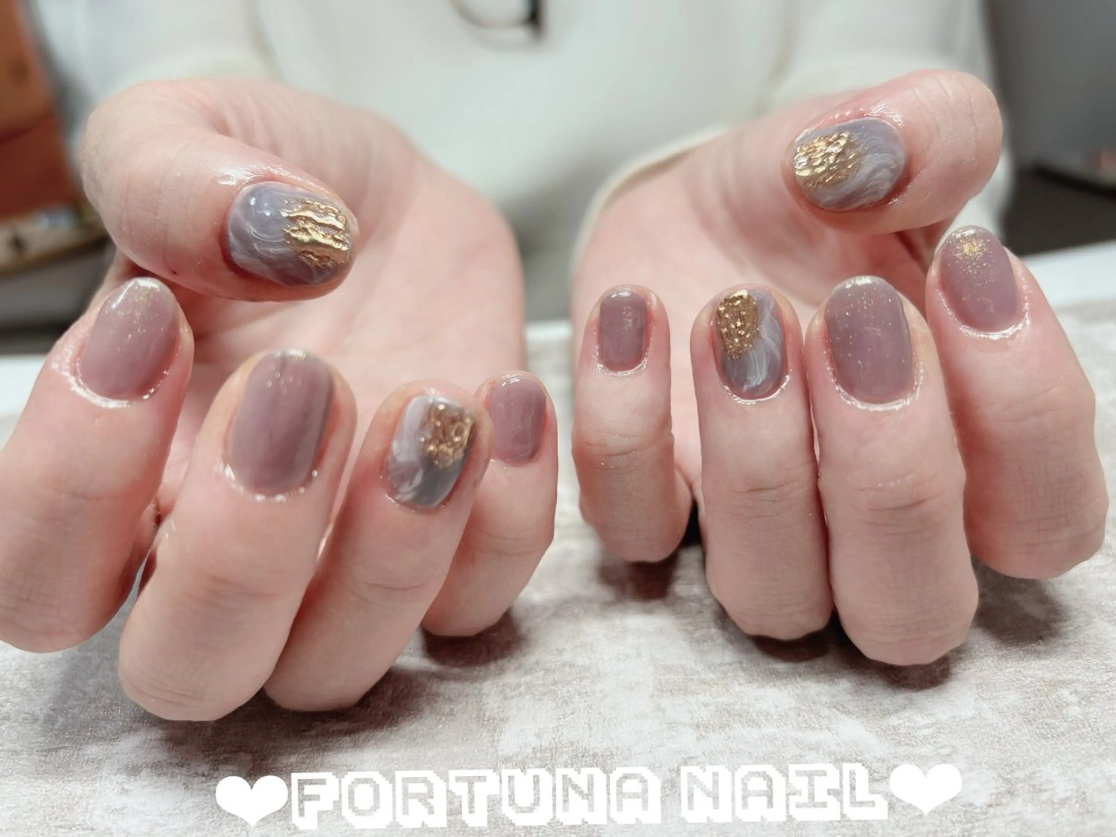 ネイル ハンドネイル ハンドケア Nail •Head スパFortunaのネイルデザイン