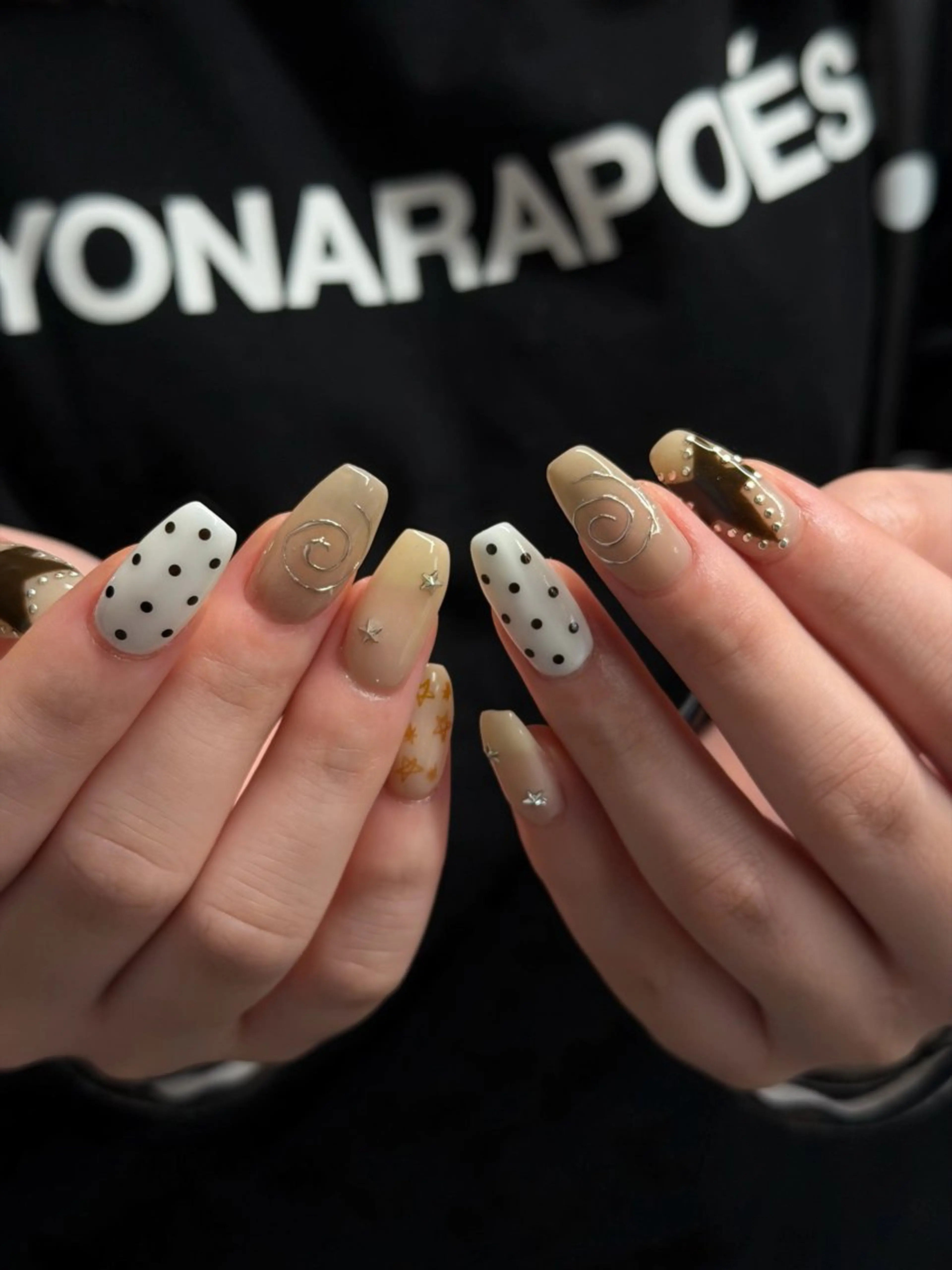 【ミニモ学割・新社会人割 U23🍀.*】持ち込みデザインOK◎やり放題フルアート🎶/オフ込みの写真