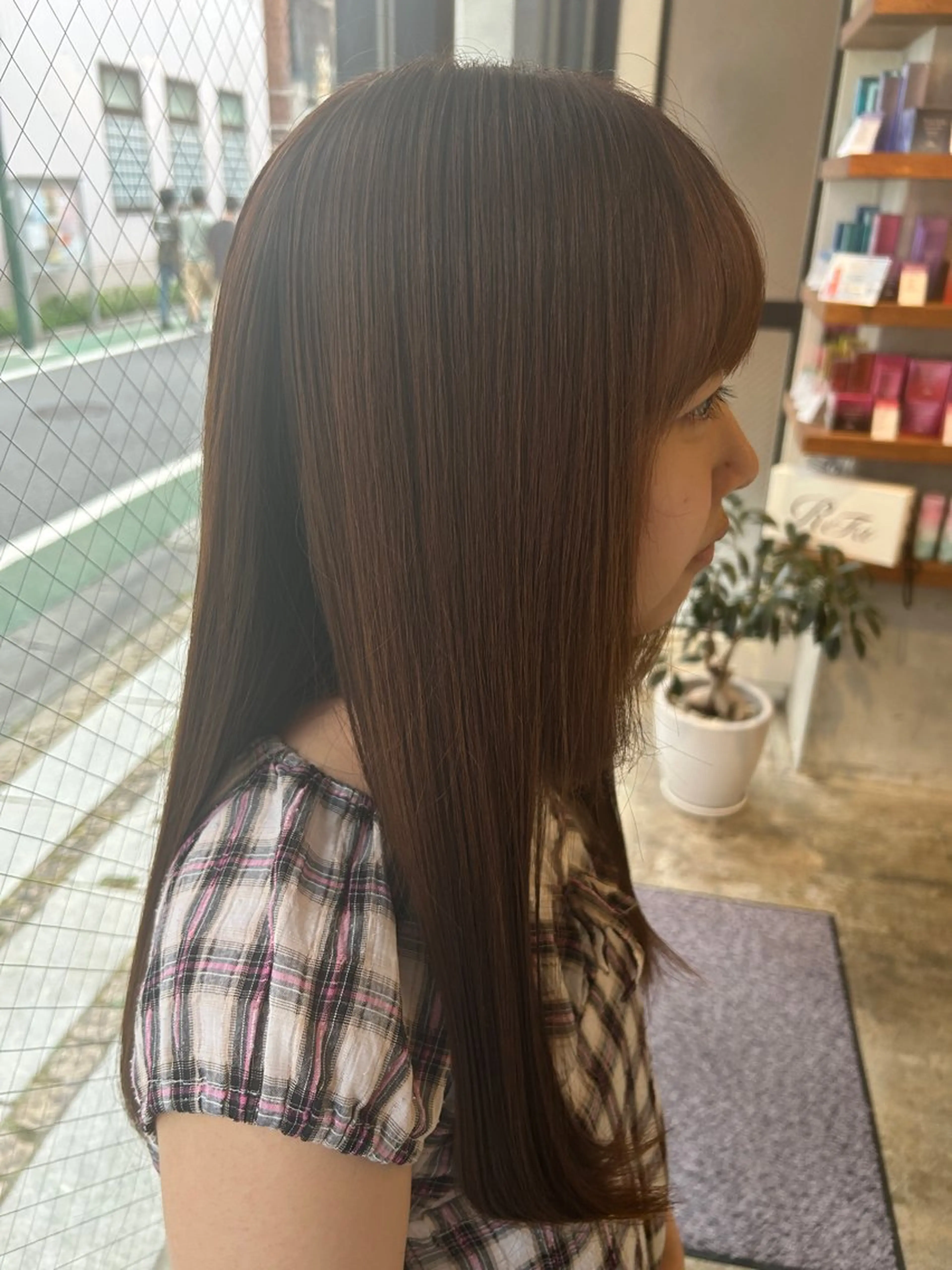 ロング ヘアカラー 小此木 環のヘアスタイル