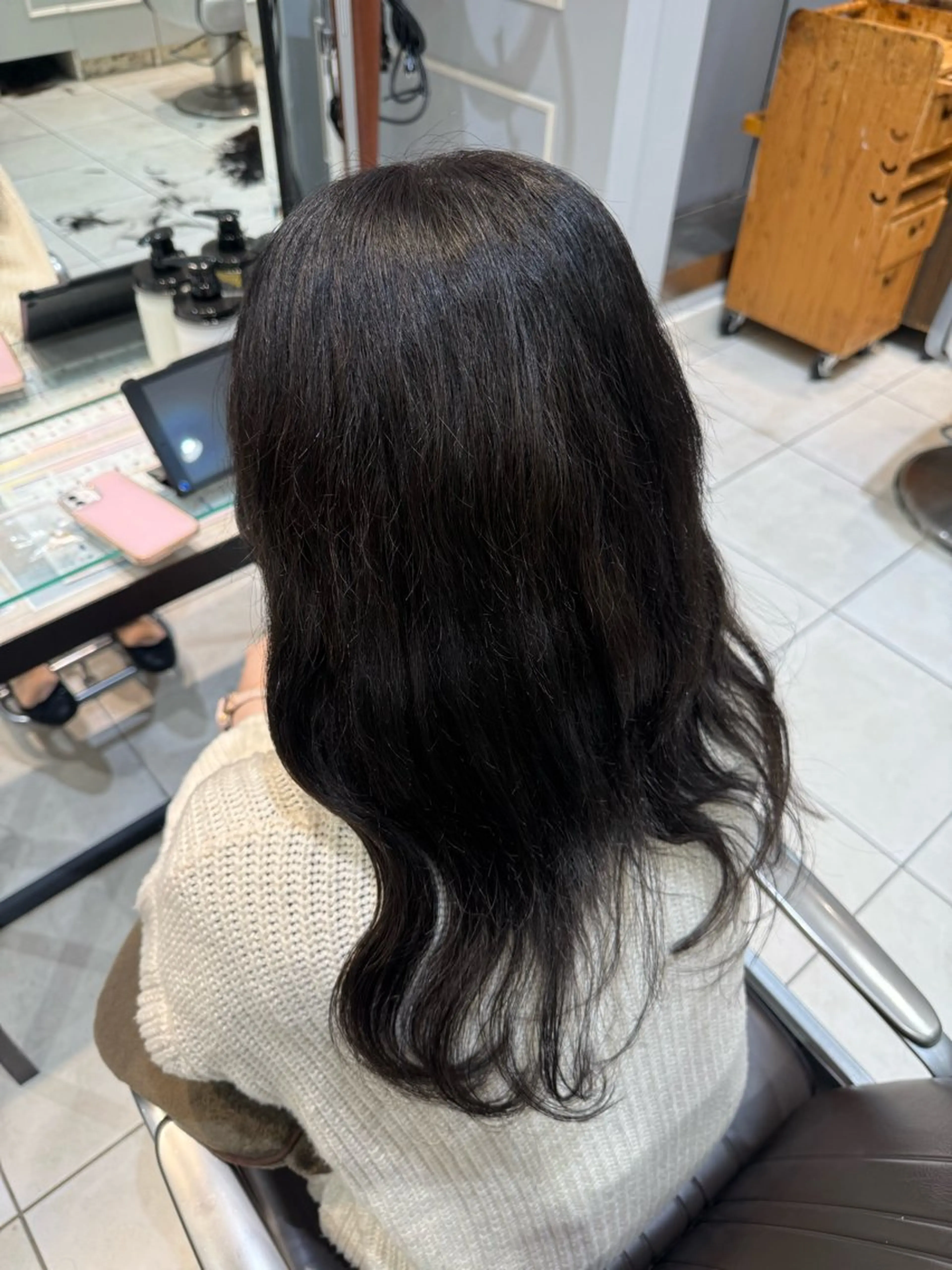 セミロング 銀座/🎀 𝑹𝒖𝒂𝒏🎀のヘアスタイル