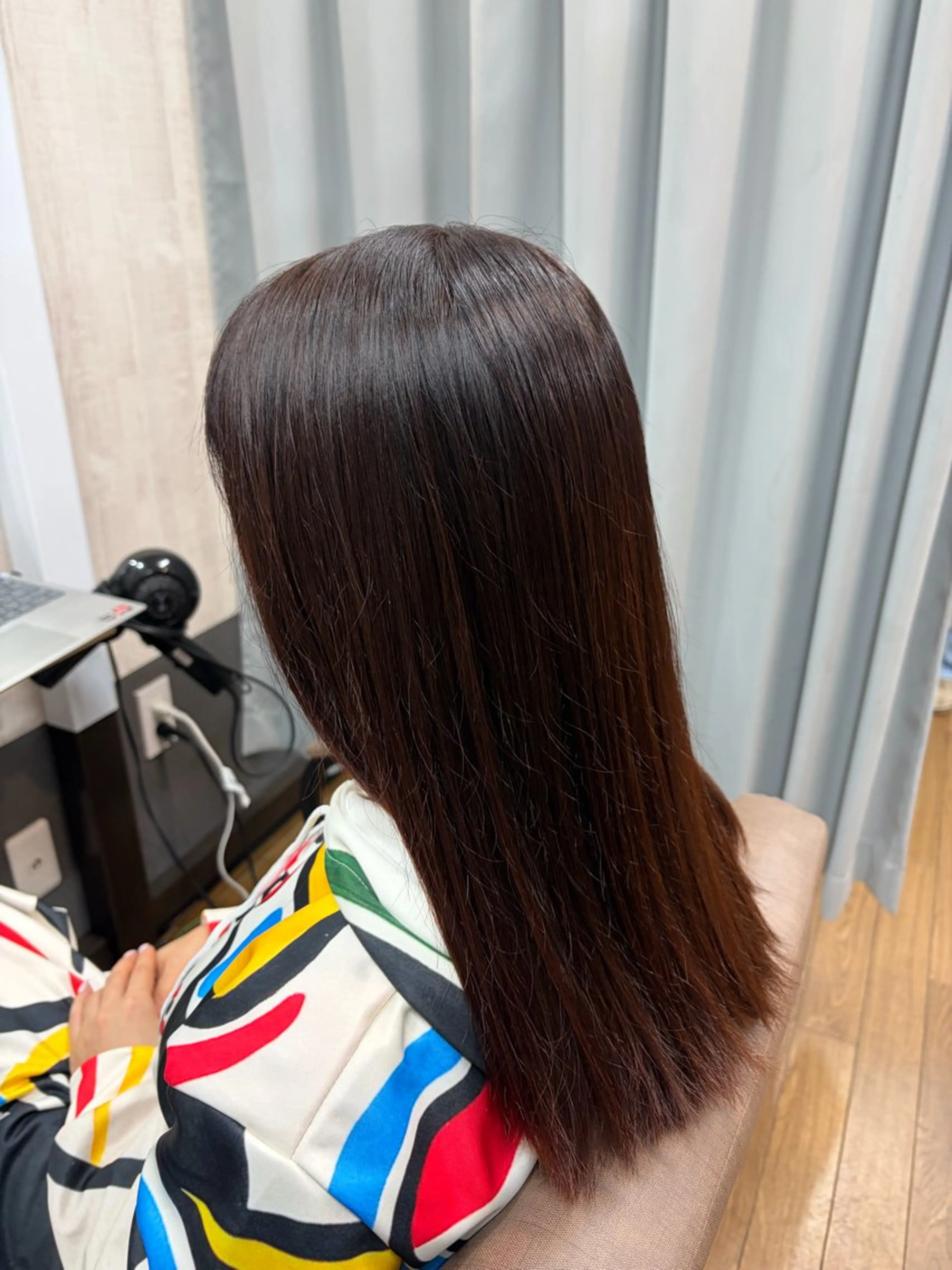 セミロング TELA HAIR 幕張本郷店　千尋のヘアスタイル