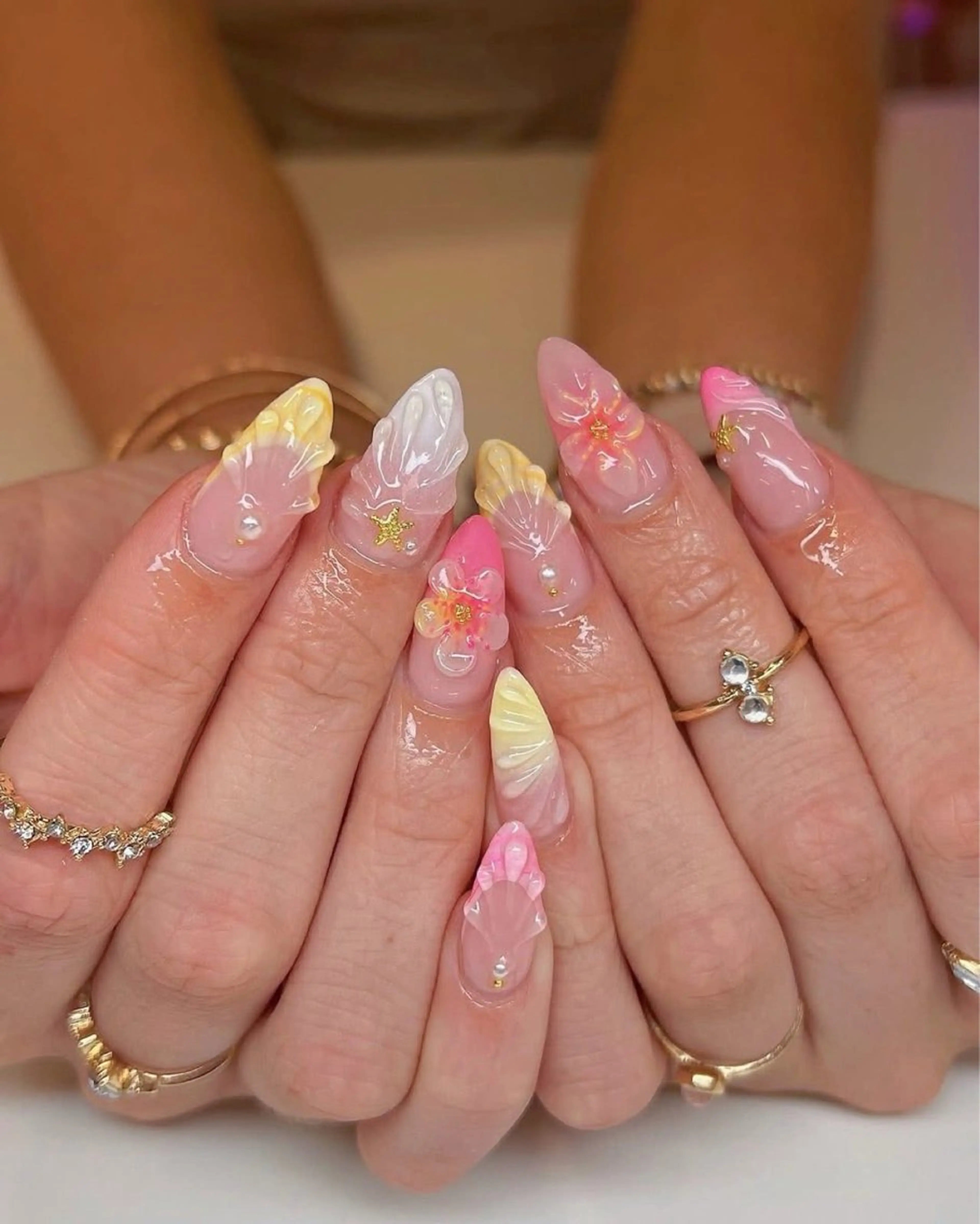 ネイル アートネイル ジェルネイル ハンドネイル SuA NailSalon四日市所属・SuA Nail Salonのネイルデザイン