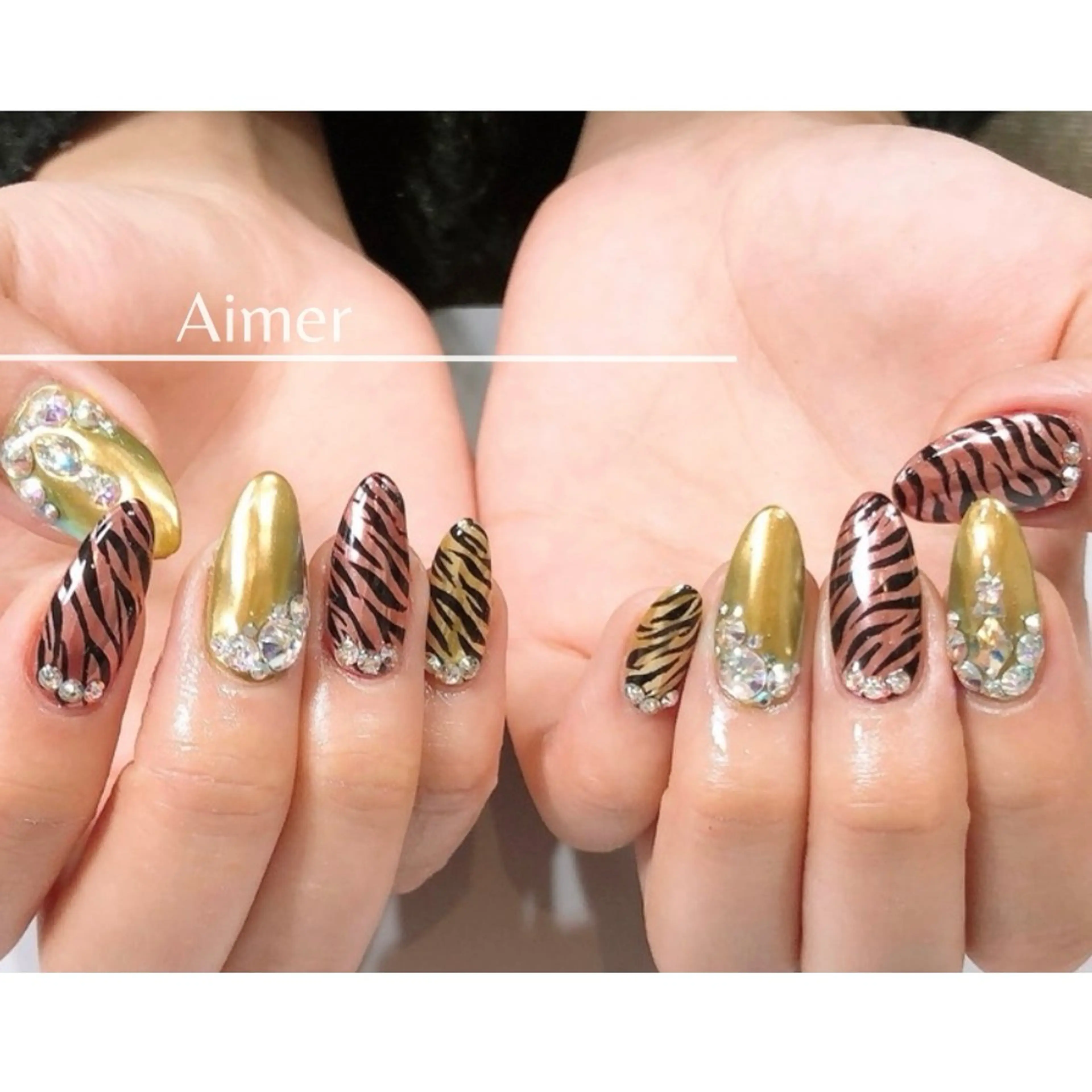 ネイル ハンドネイル nailsalon Aimerのネイルデザイン