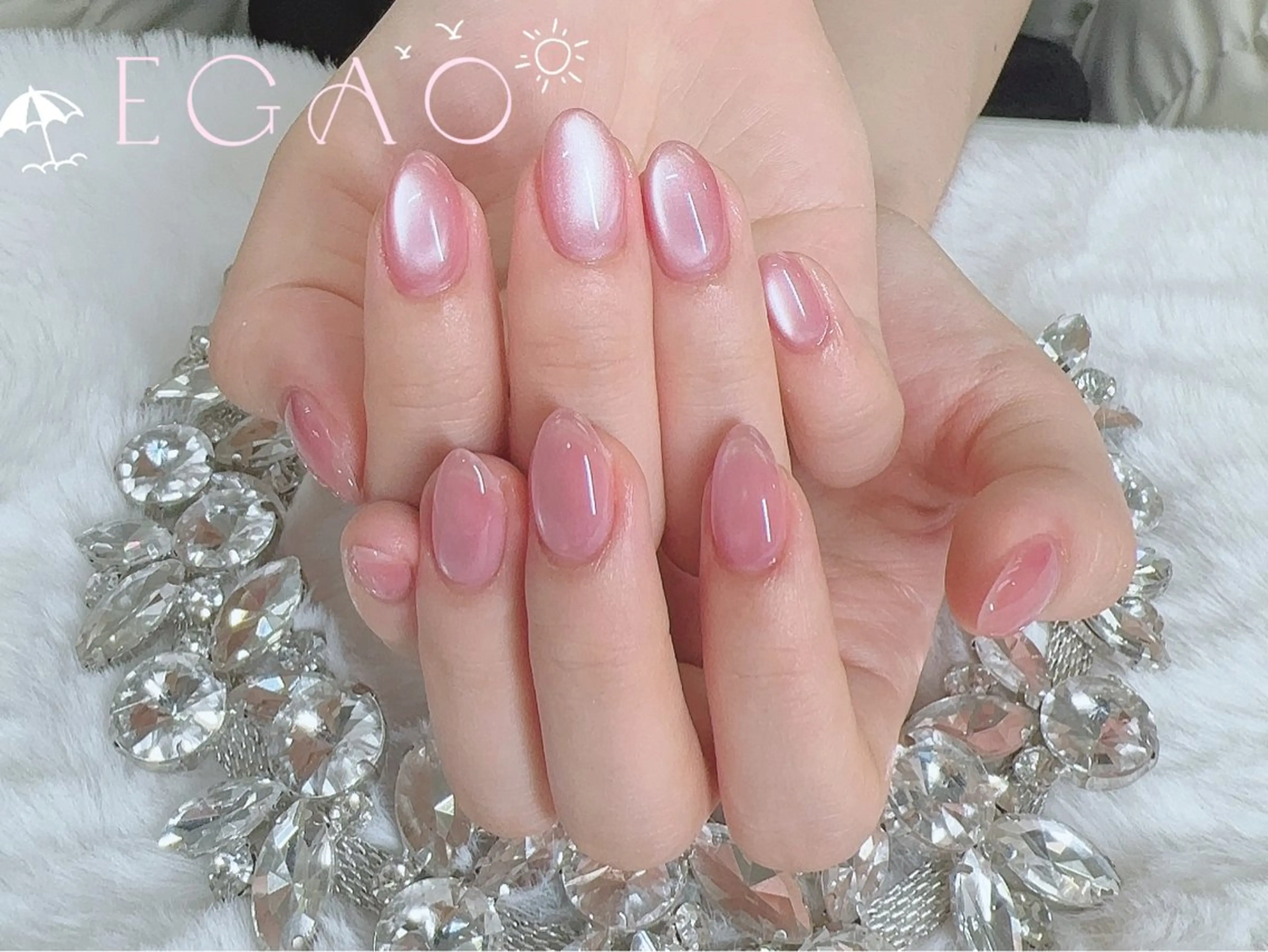 ネイル ジェルネイル パラジェル ハンドネイル Egao Nail錦糸町店のネイルデザイン