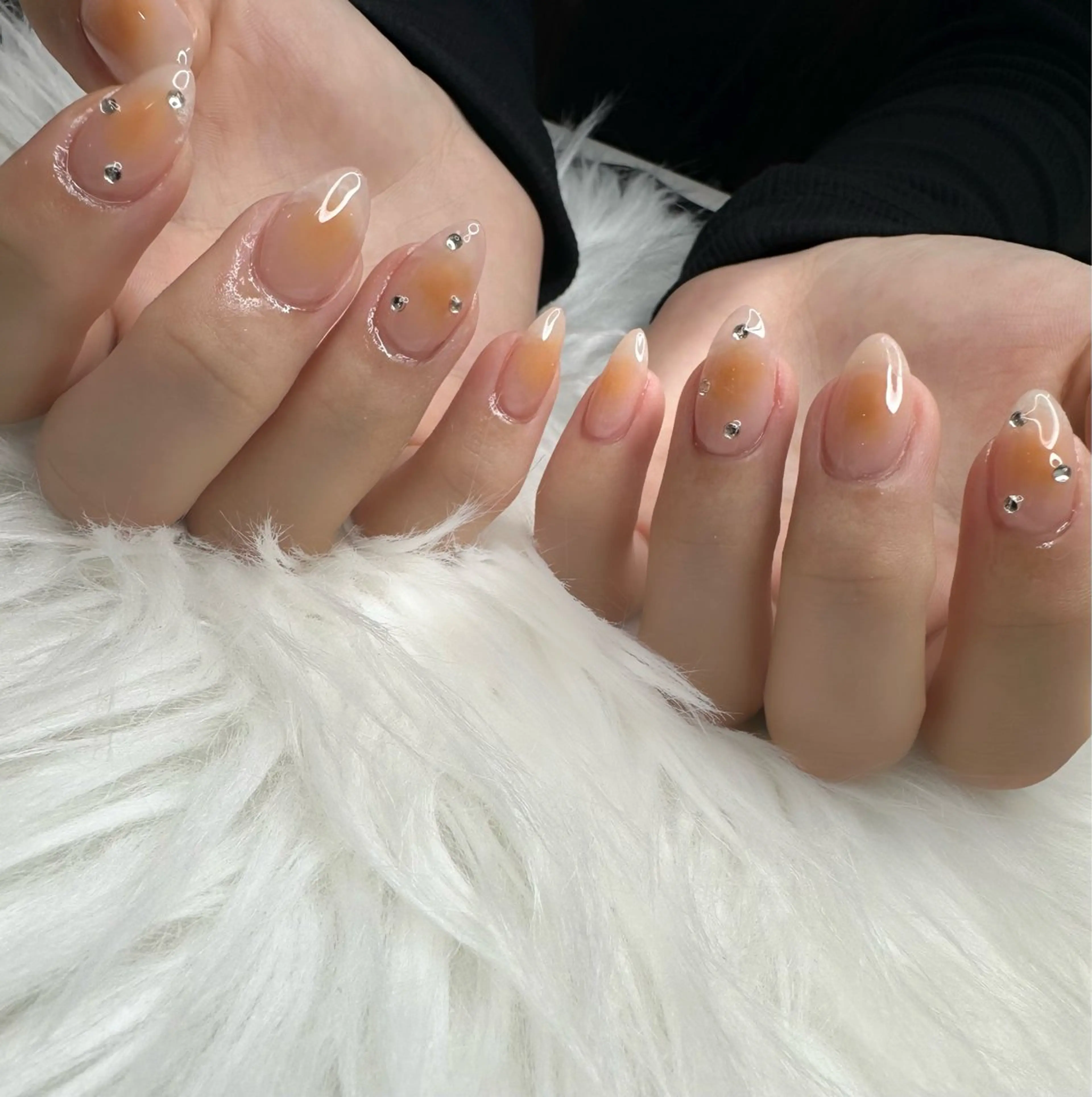 ネイル チークネイル ハンドネイル Tinker Bellのネイルデザイン