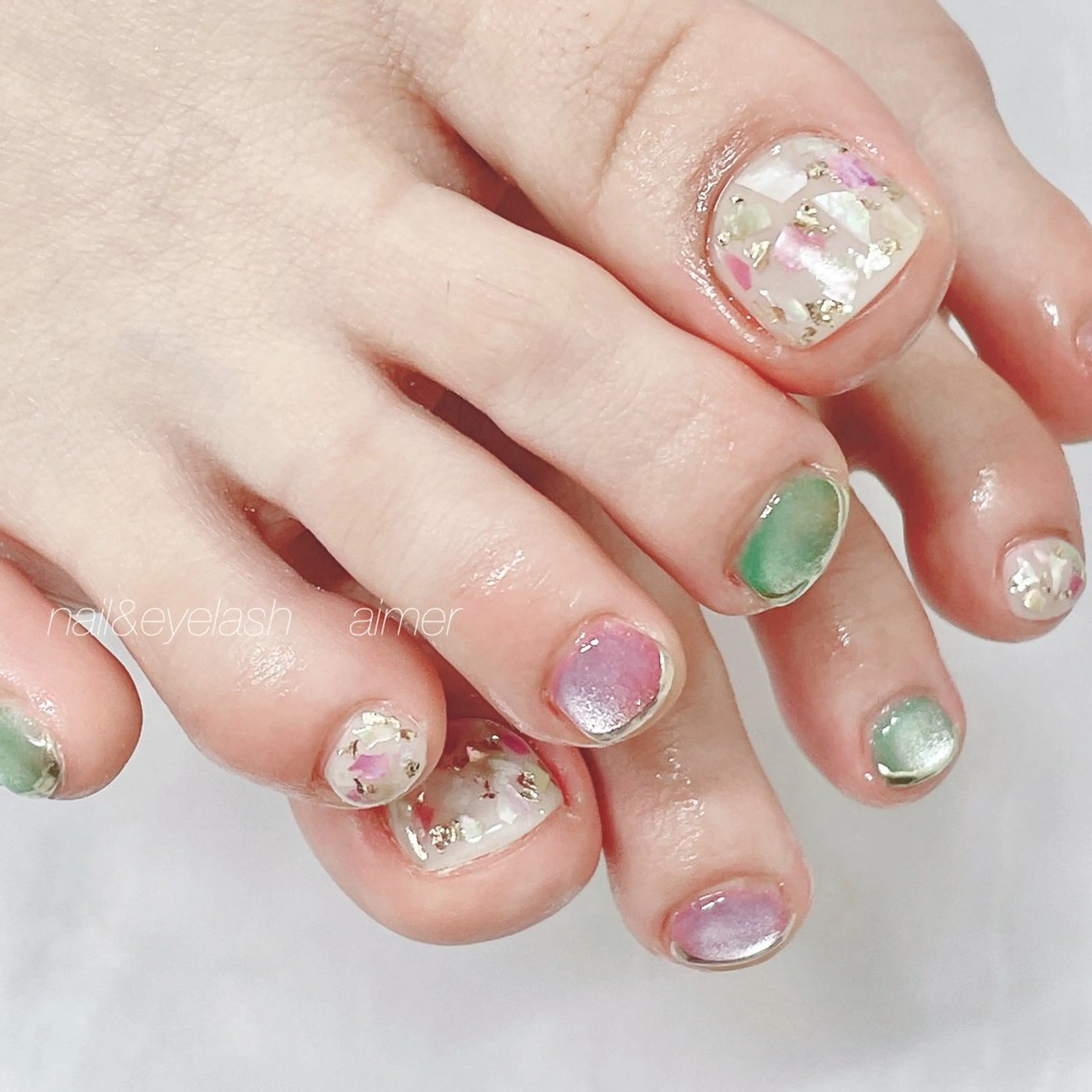 ネイル フットネイル nail&eye aimerのマツエク・マツパデザイン