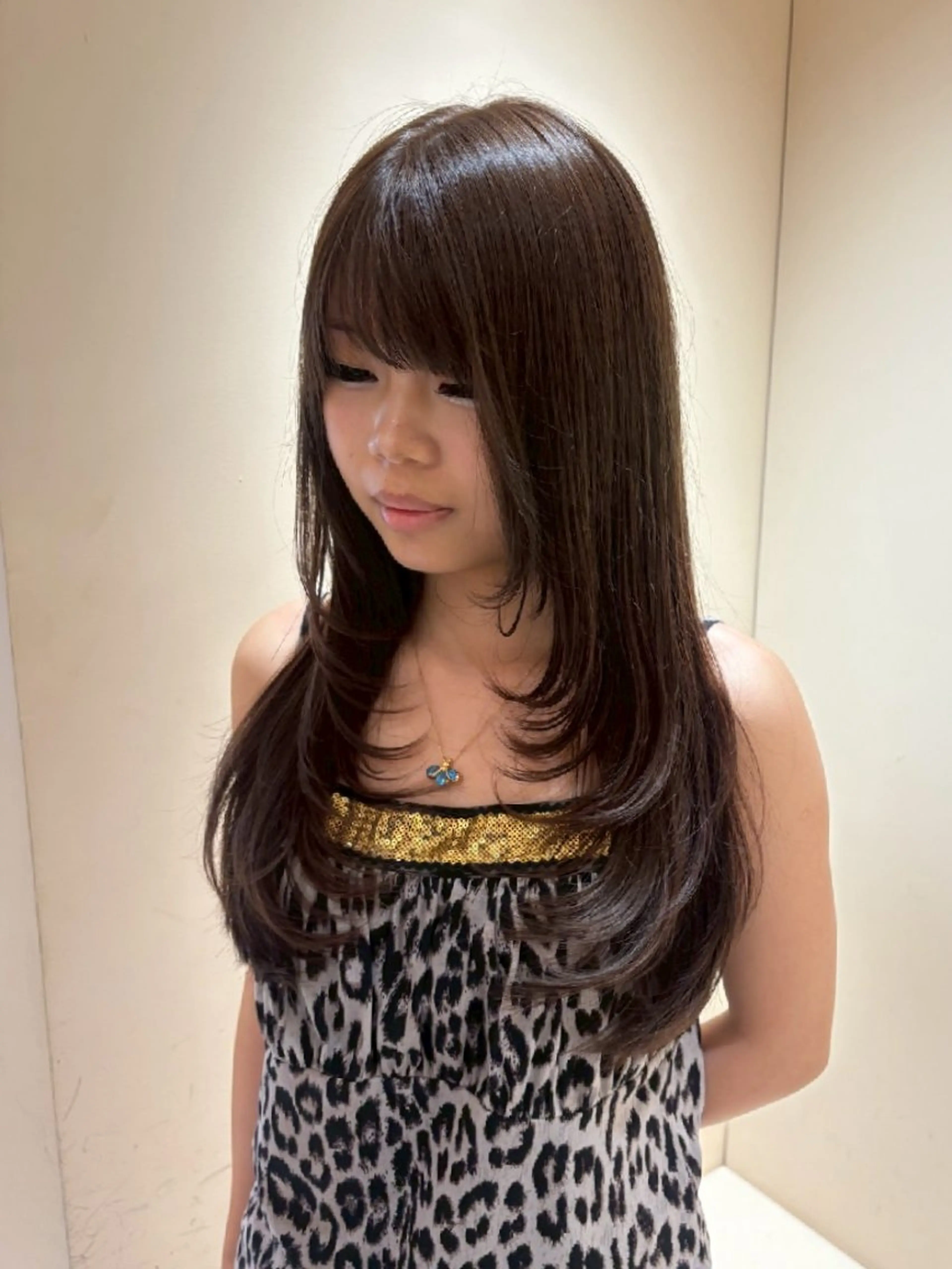 ロング ハイレイヤー レイヤーカット カット トリートメント ヘッドスパ ヘアセット RUA💜‪ ボブカット💜のヘアスタイル