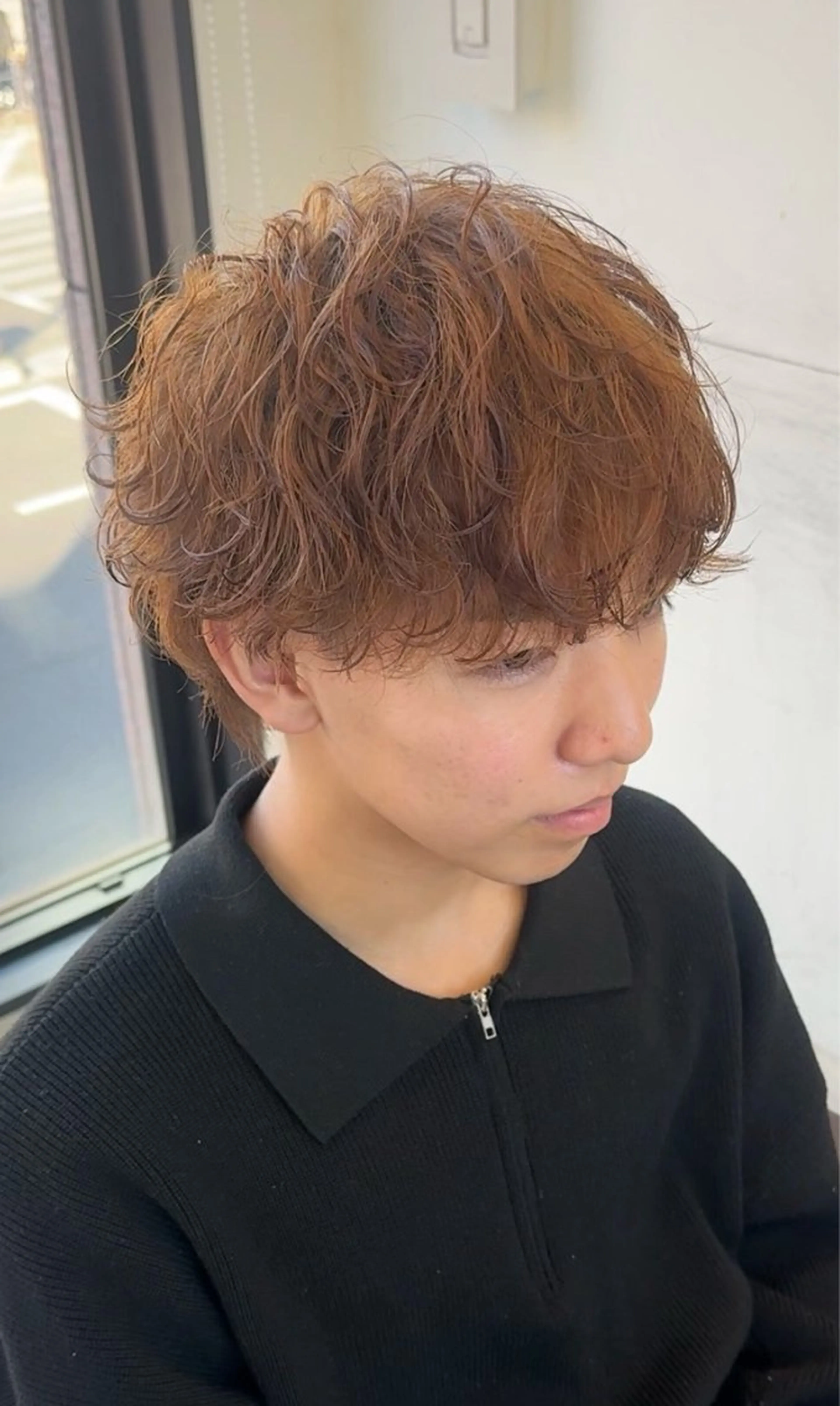ショート パーマ カット パーマ 小芝涼介/レイヤー /メンズパーマ✂️のヘアスタイル