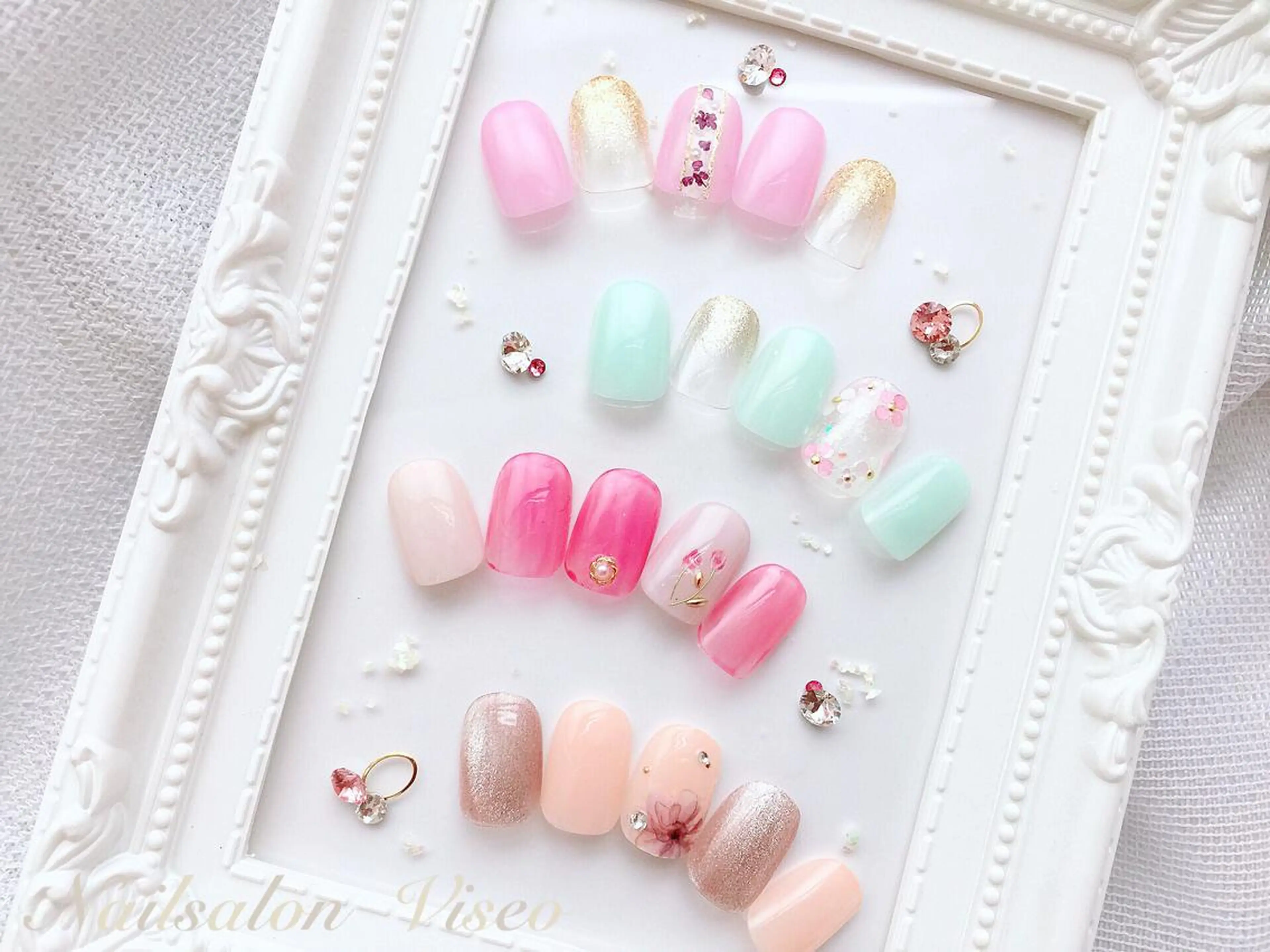 ネイル Viseo《6週間 長持ちパラジェル》のネイルデザイン