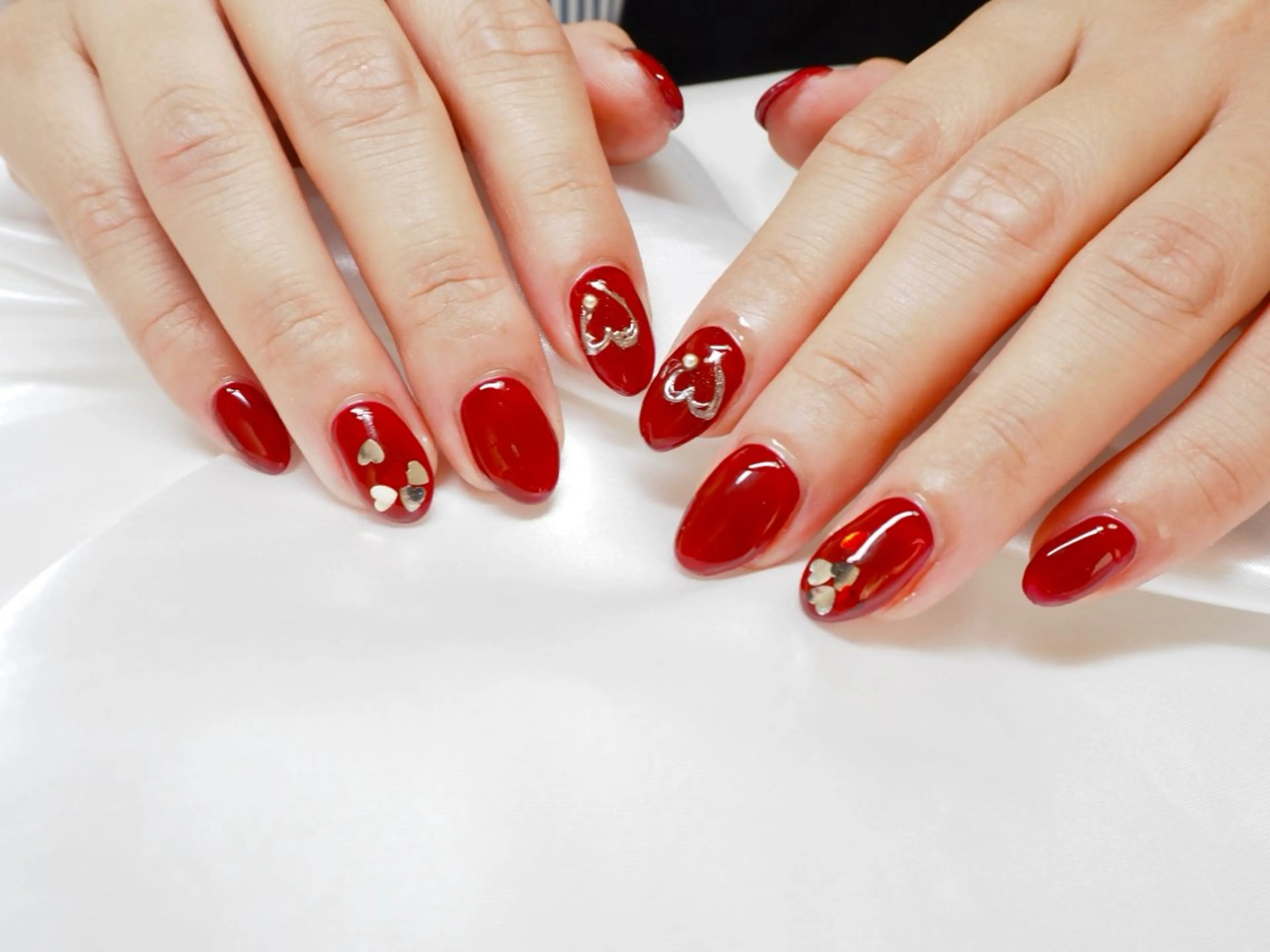 ネイル ハート nu NANAのネイルデザイン